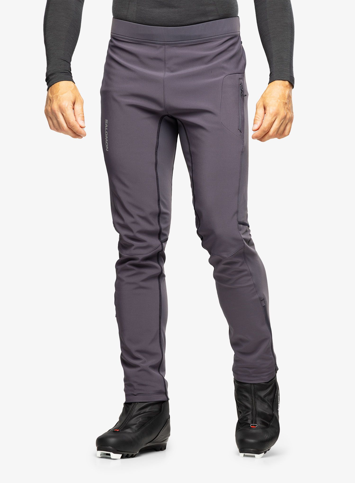Softshell hlače Salomon Crs Warm Softshell Pant - perisc