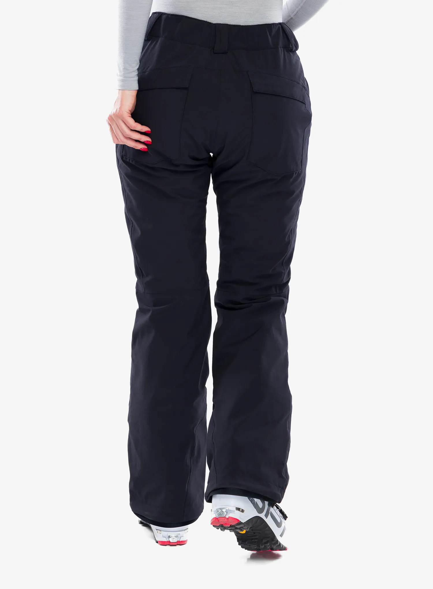 Ženske smučarske hlače Salomon Edge Pant - deep black