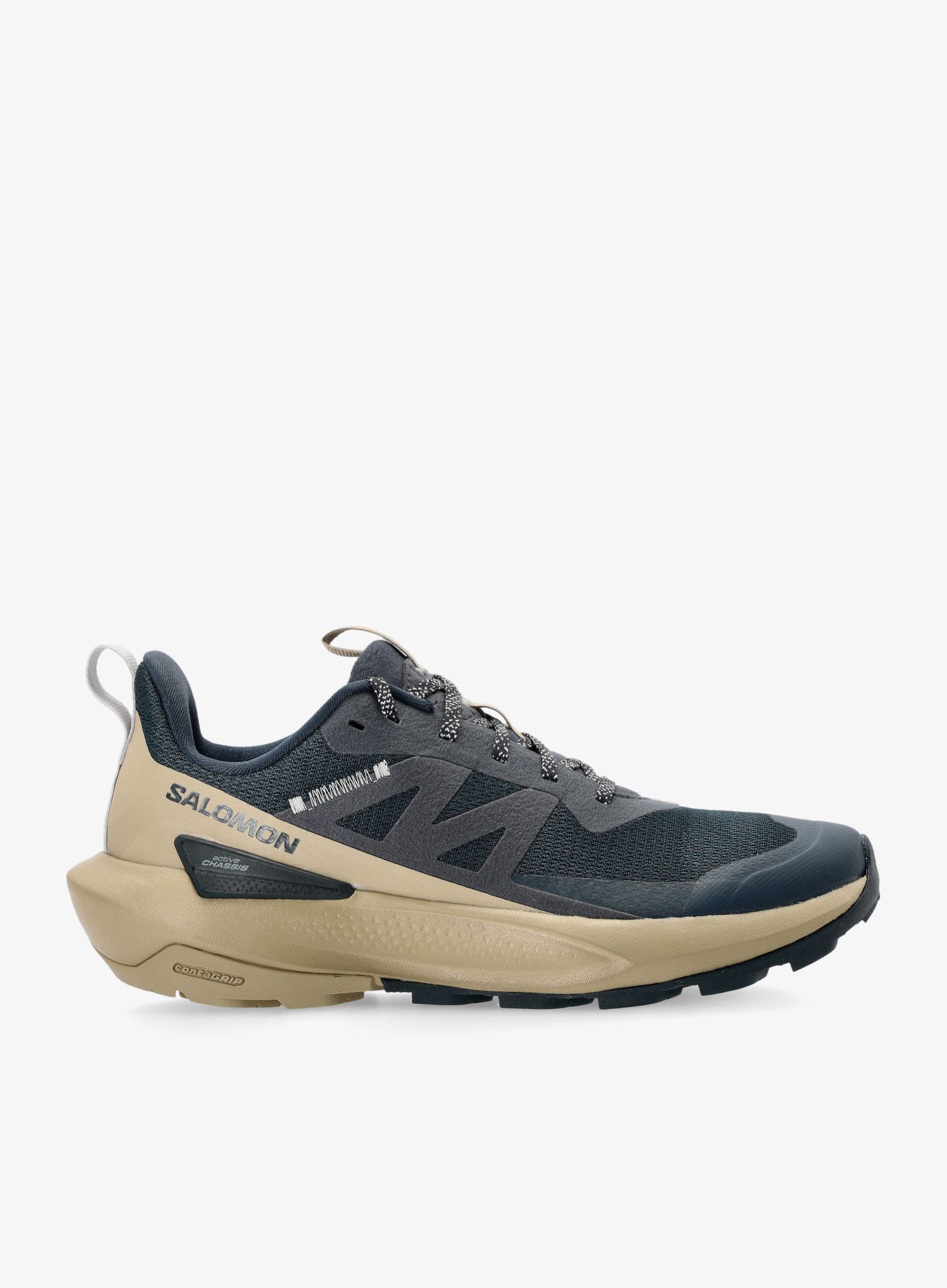 Pohodniški čevlji Salomon Elixir Activ - carbon/green/gray