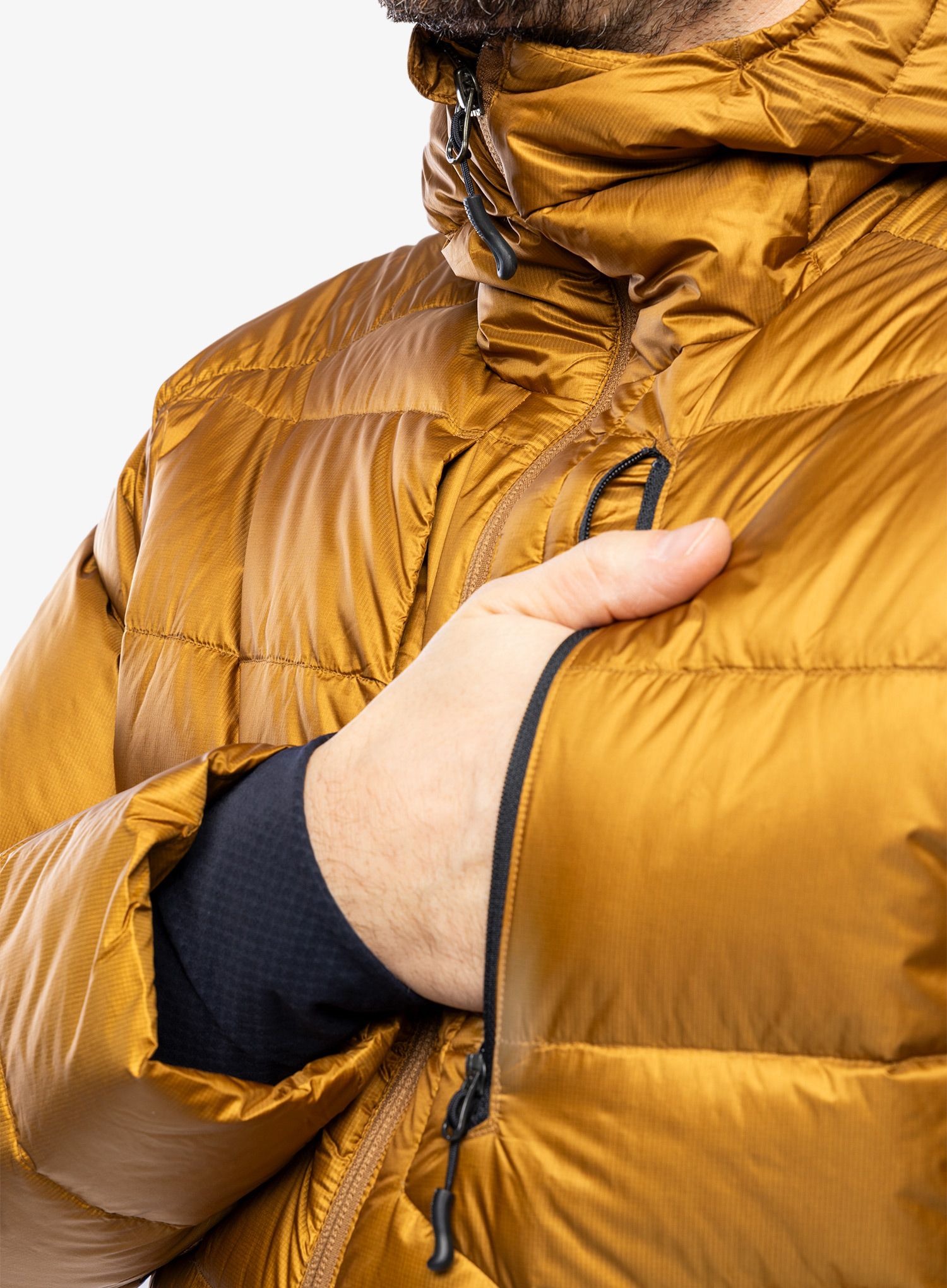 Sintetična jakna Salomon Elixir Down Parka - rubber