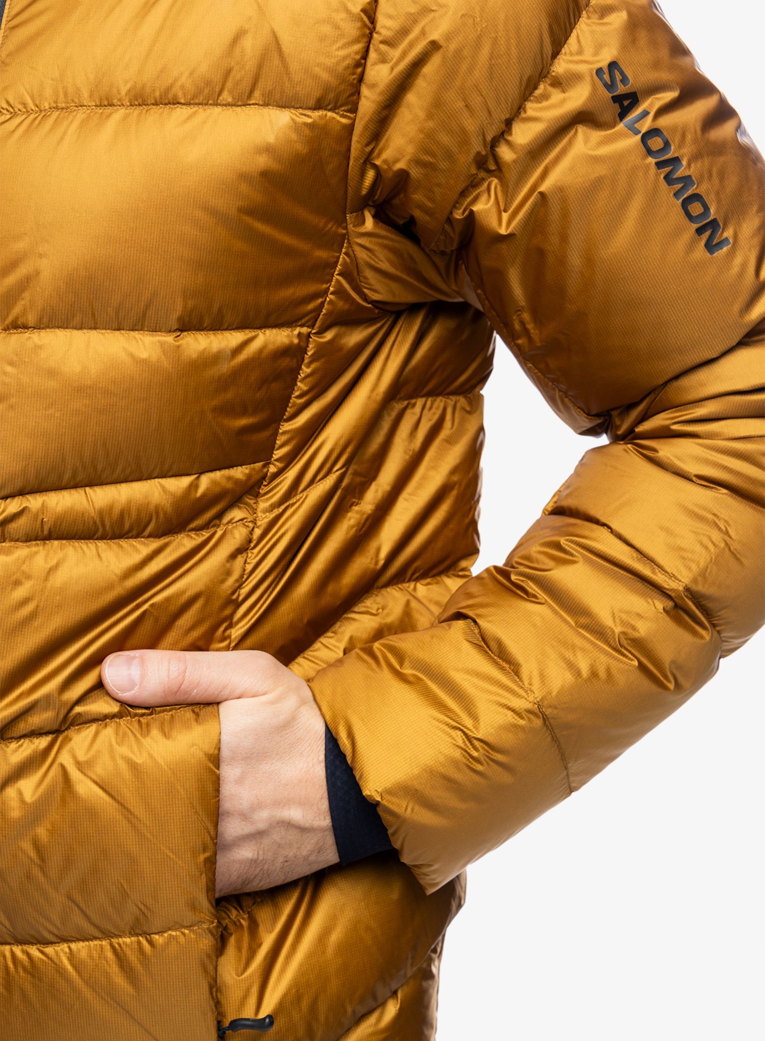Sintetična jakna Salomon Elixir Down Parka - rubber