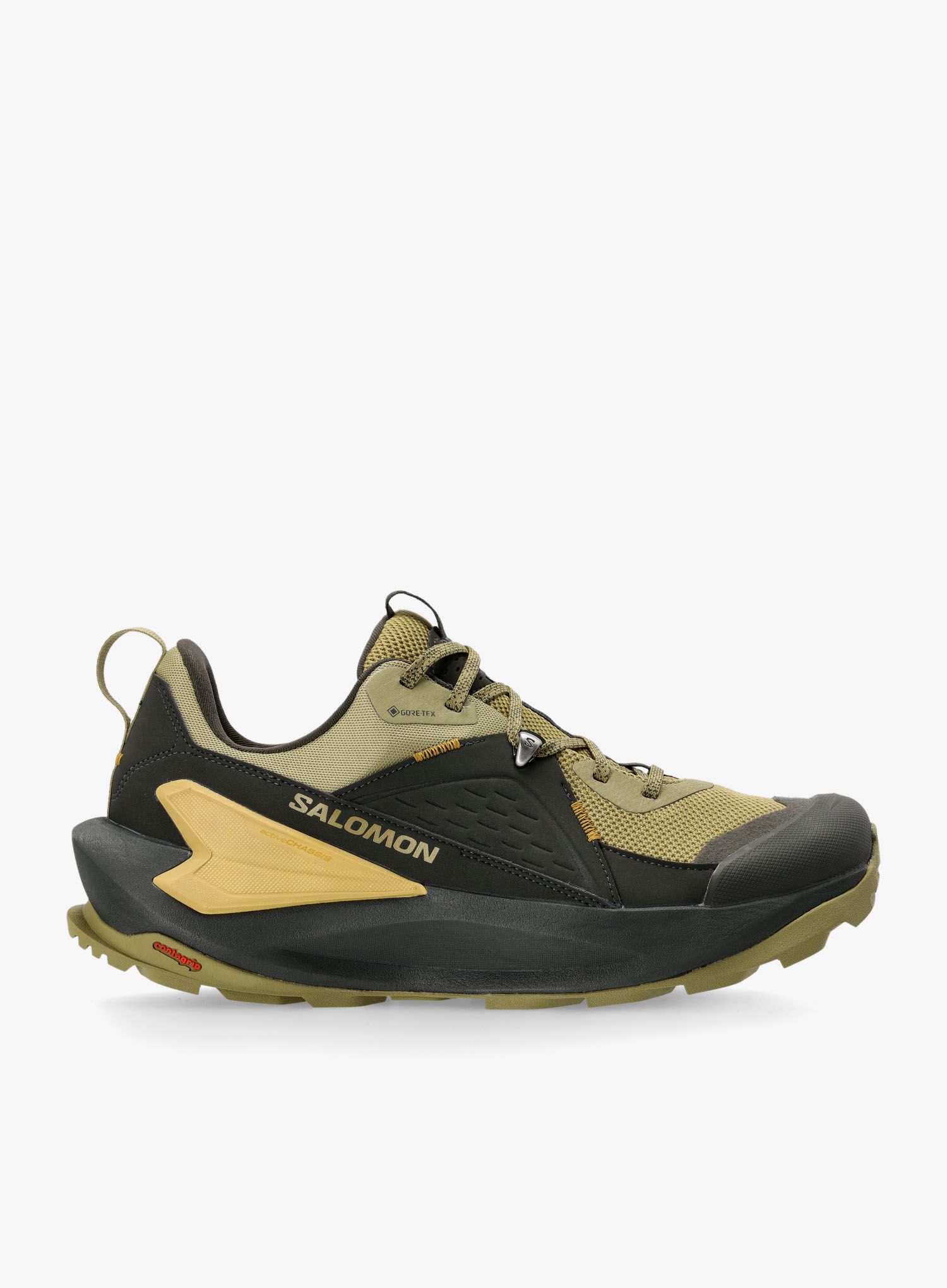 Pohodniški čevlji Salomon Elixir GTX - black/herb/moss