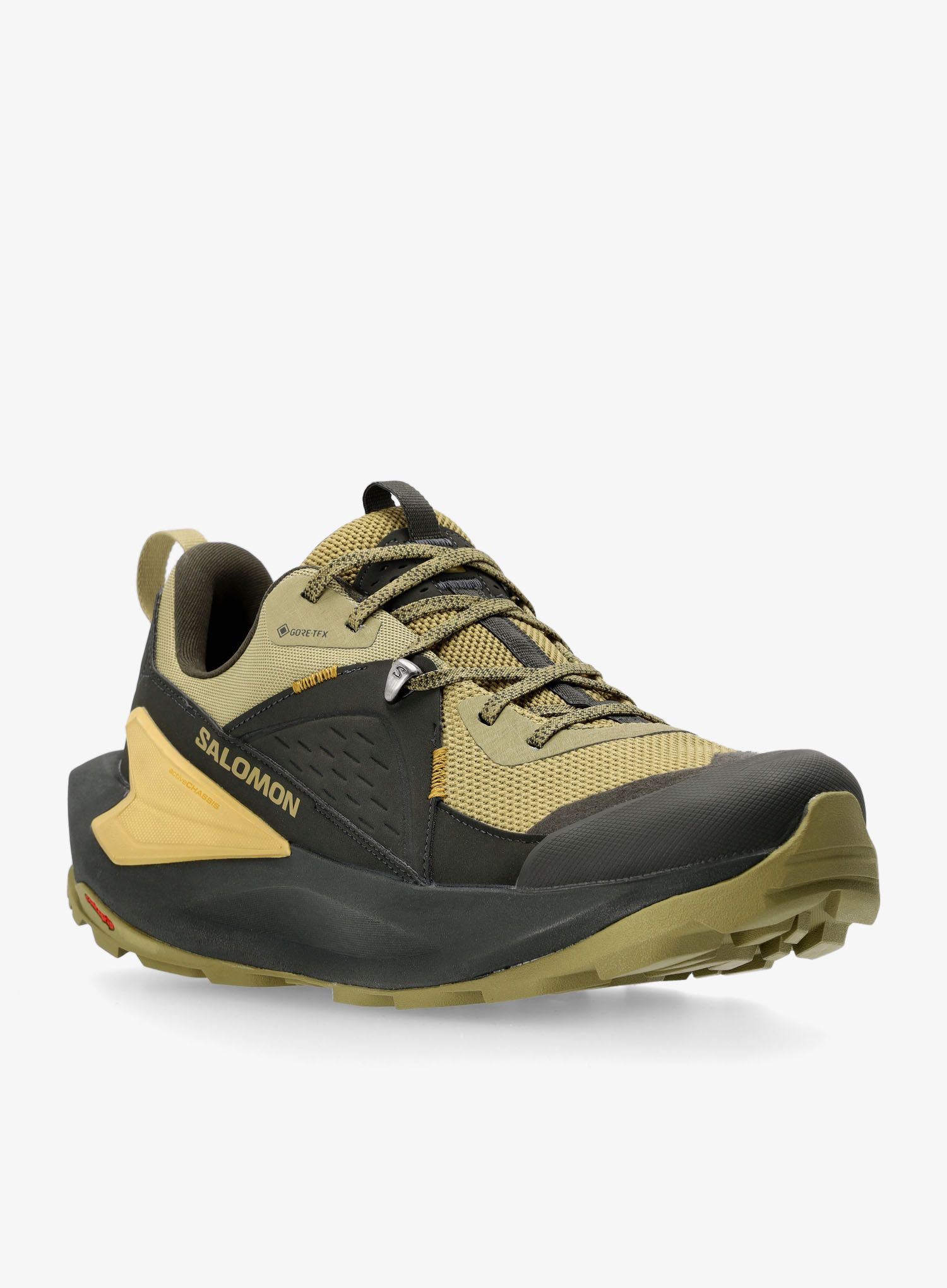 Pohodniški čevlji Salomon Elixir GTX - black/herb/moss