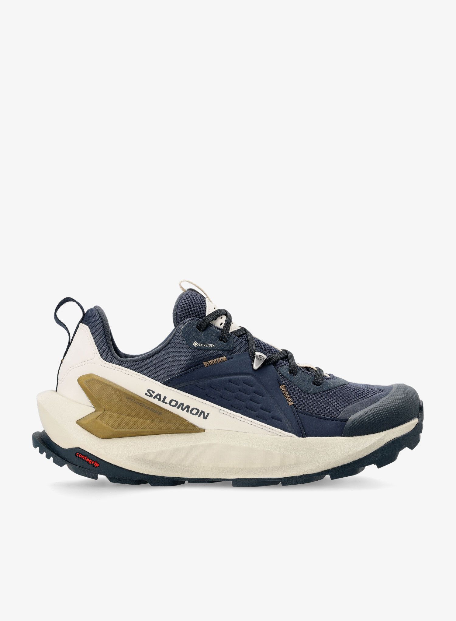 GORE TEX čevlji Salomon Elixir GTX - blue/almond/olive