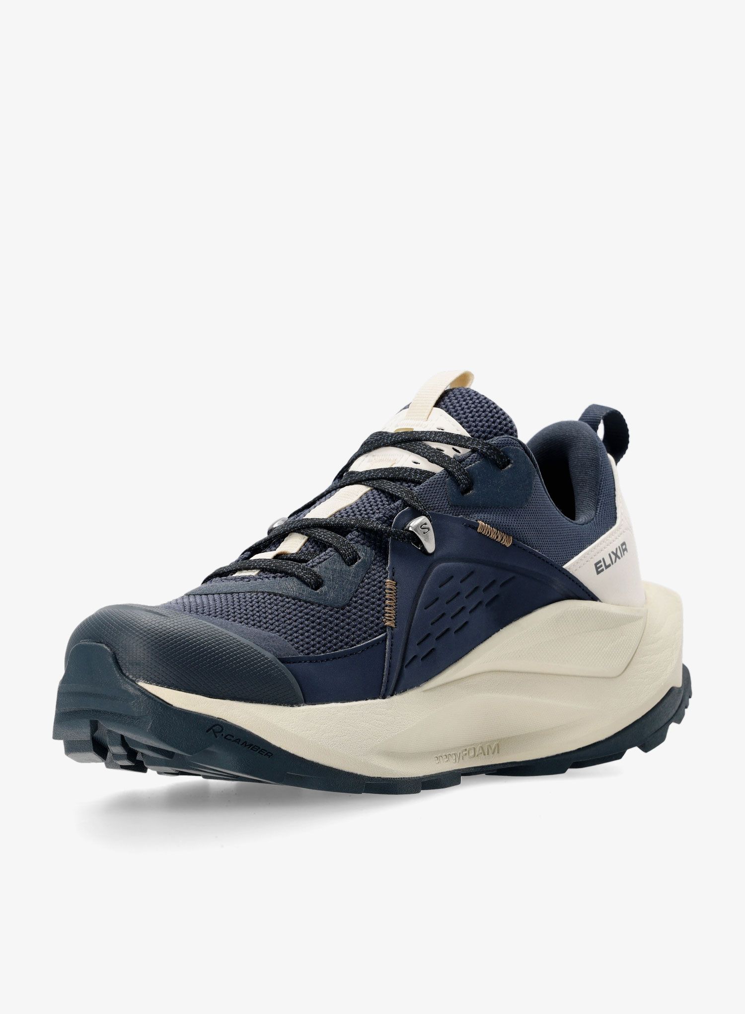GORE TEX čevlji Salomon Elixir GTX - blue/almond/olive