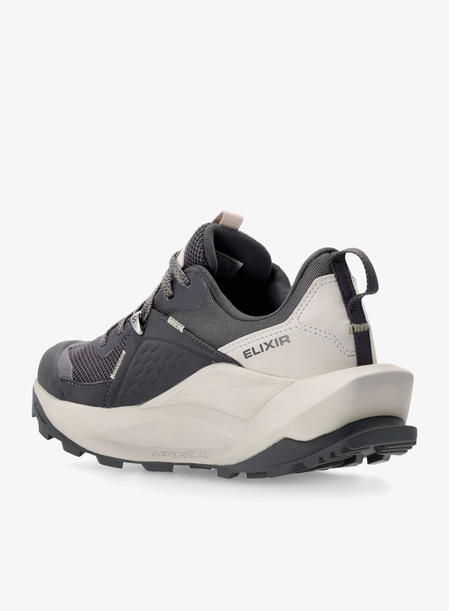 Ženski pohodniški čevlji Salomon Elixir GTX - iron/silver/sponge