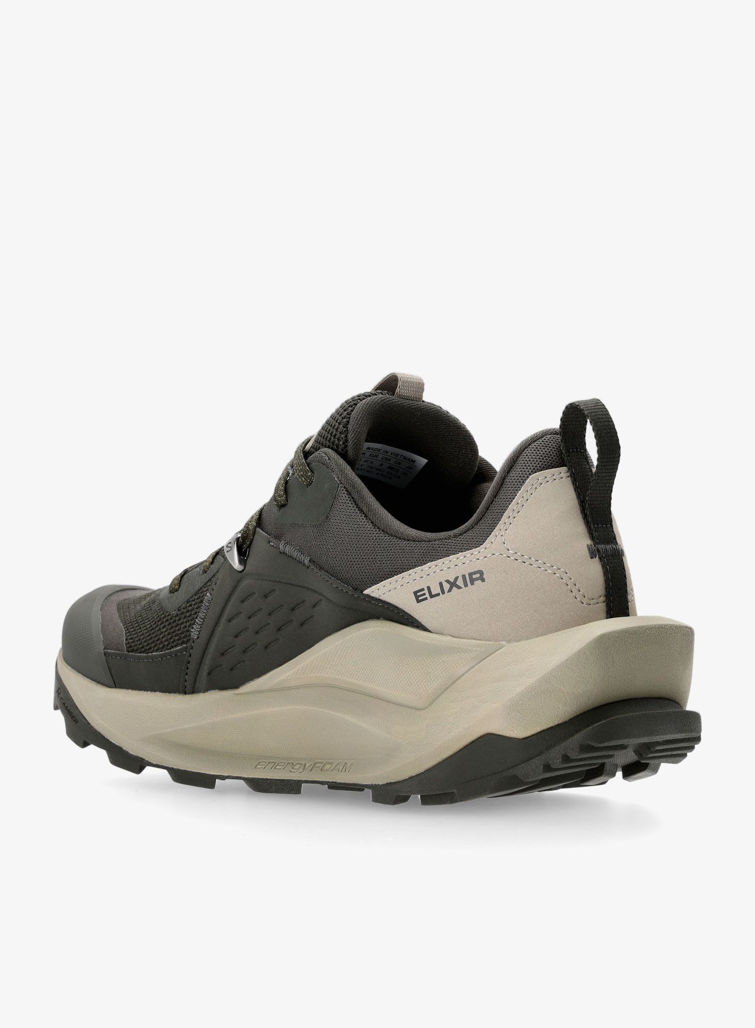 Pohodniški čevlji Salomon Elixir GTX - peat/khaki/castlerock