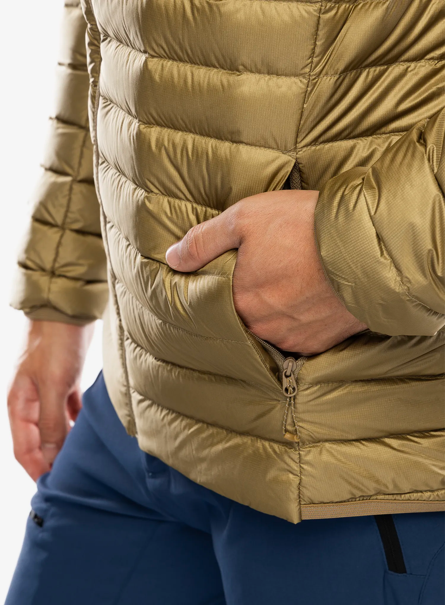 Puhovka Salomon Elixir Micro Down JKT - antique bronze
