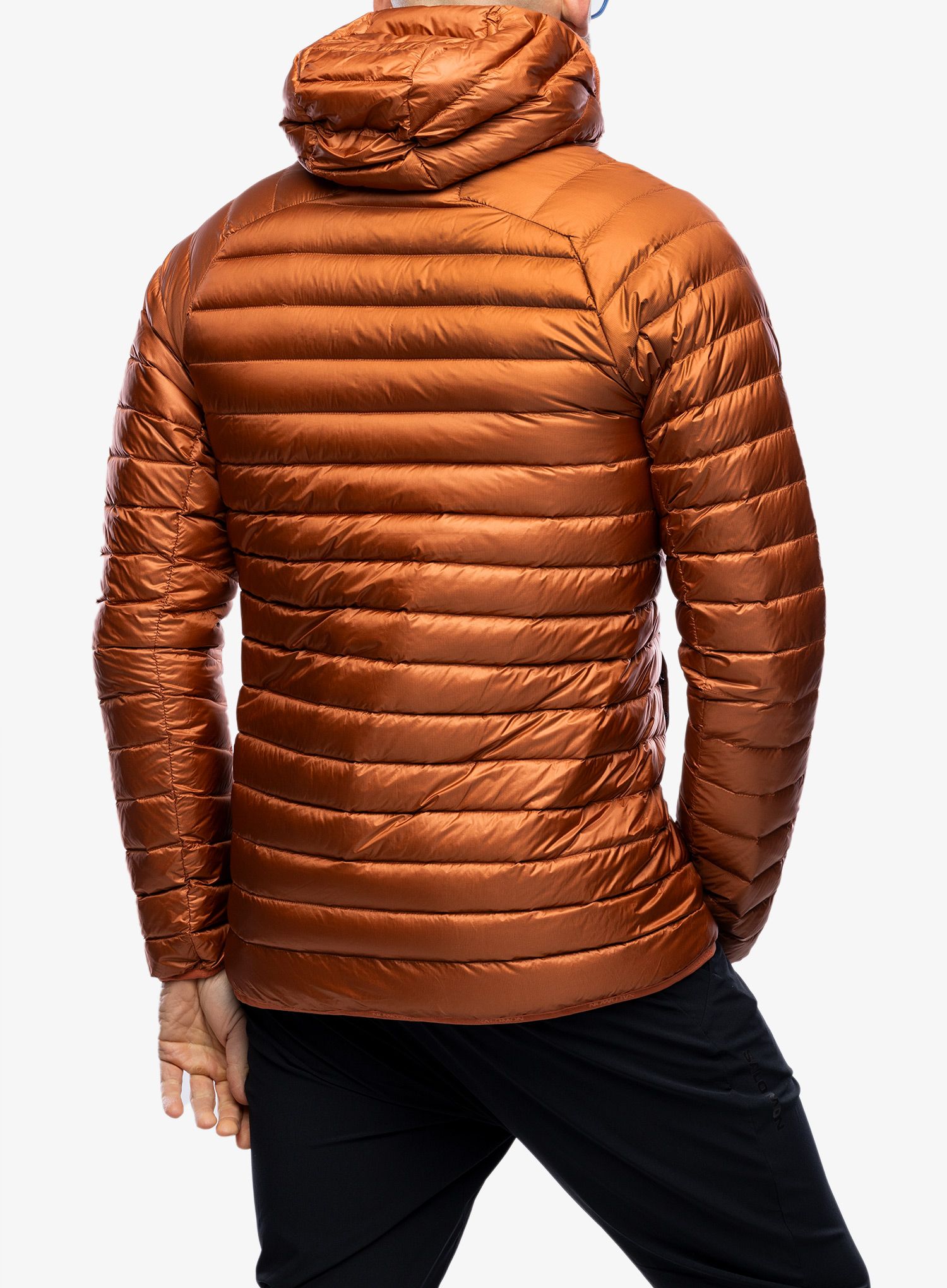 Puhovka Salomon Elixir Micro Down JKT - baked clay