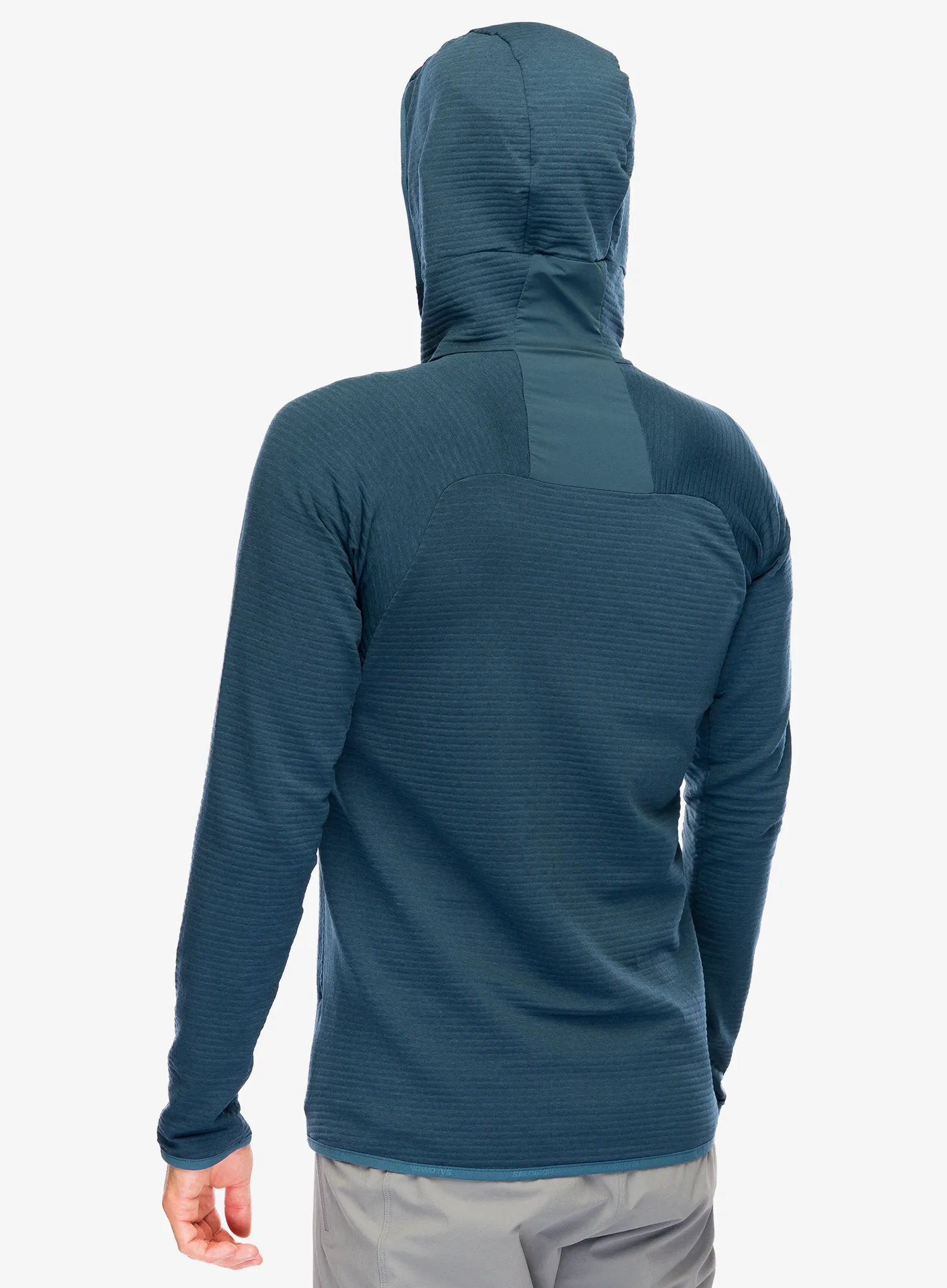 Jopica s kapuco Salomon Essential Ltwarm HD - midnight navy
