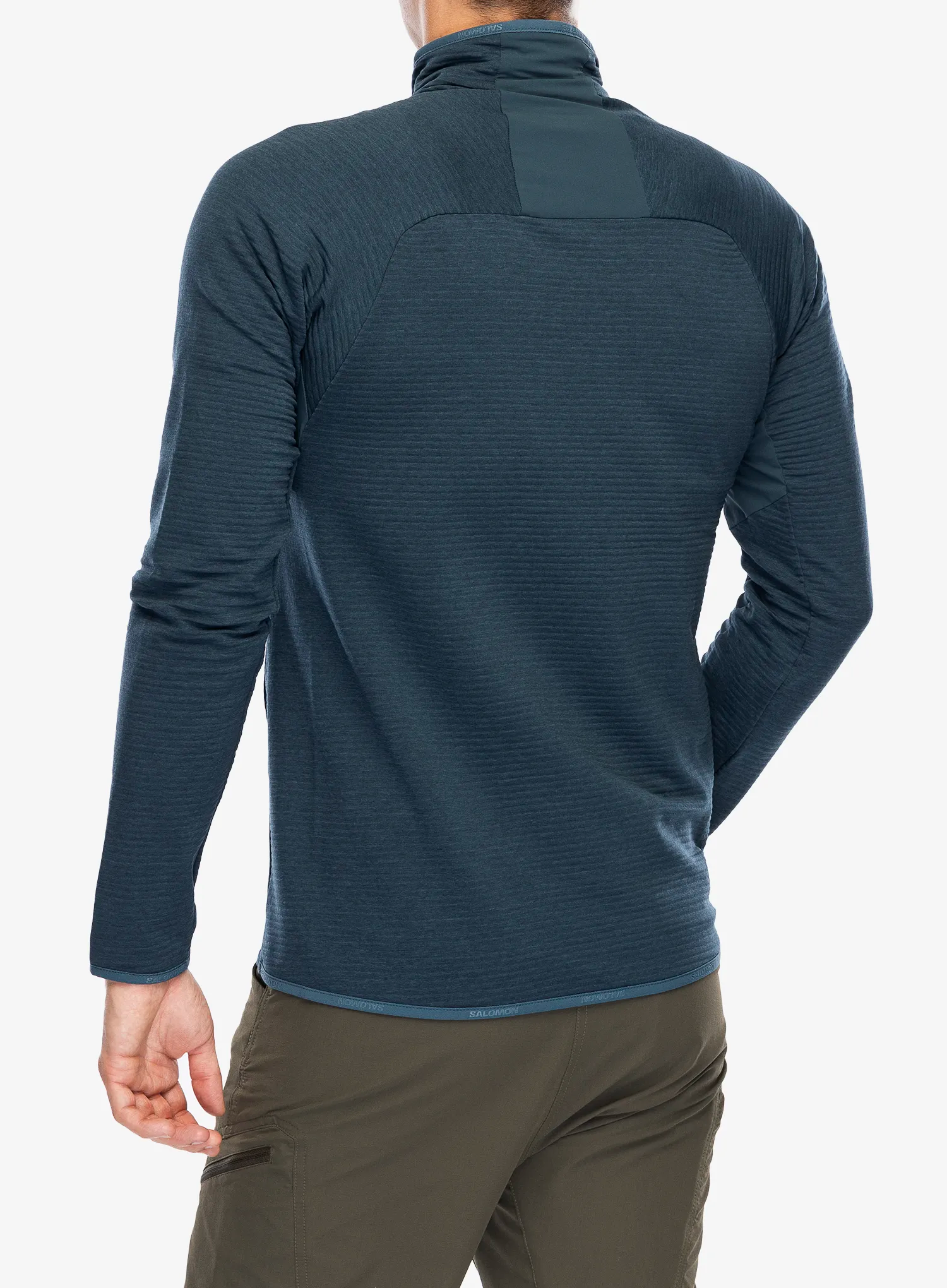 Flis Salomon Essential Ltwarm HZ - midnight navy