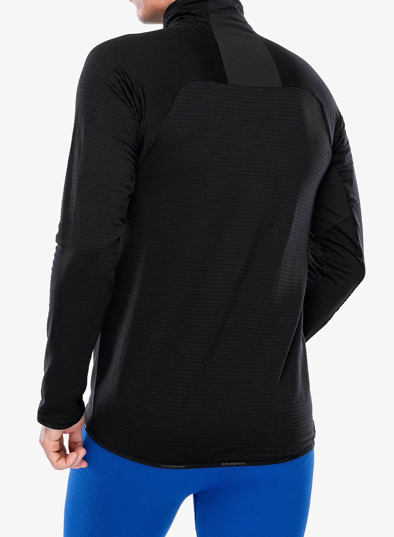 Puloverji brez kapuce Salomon Essential Ltwarm Hz - deep black