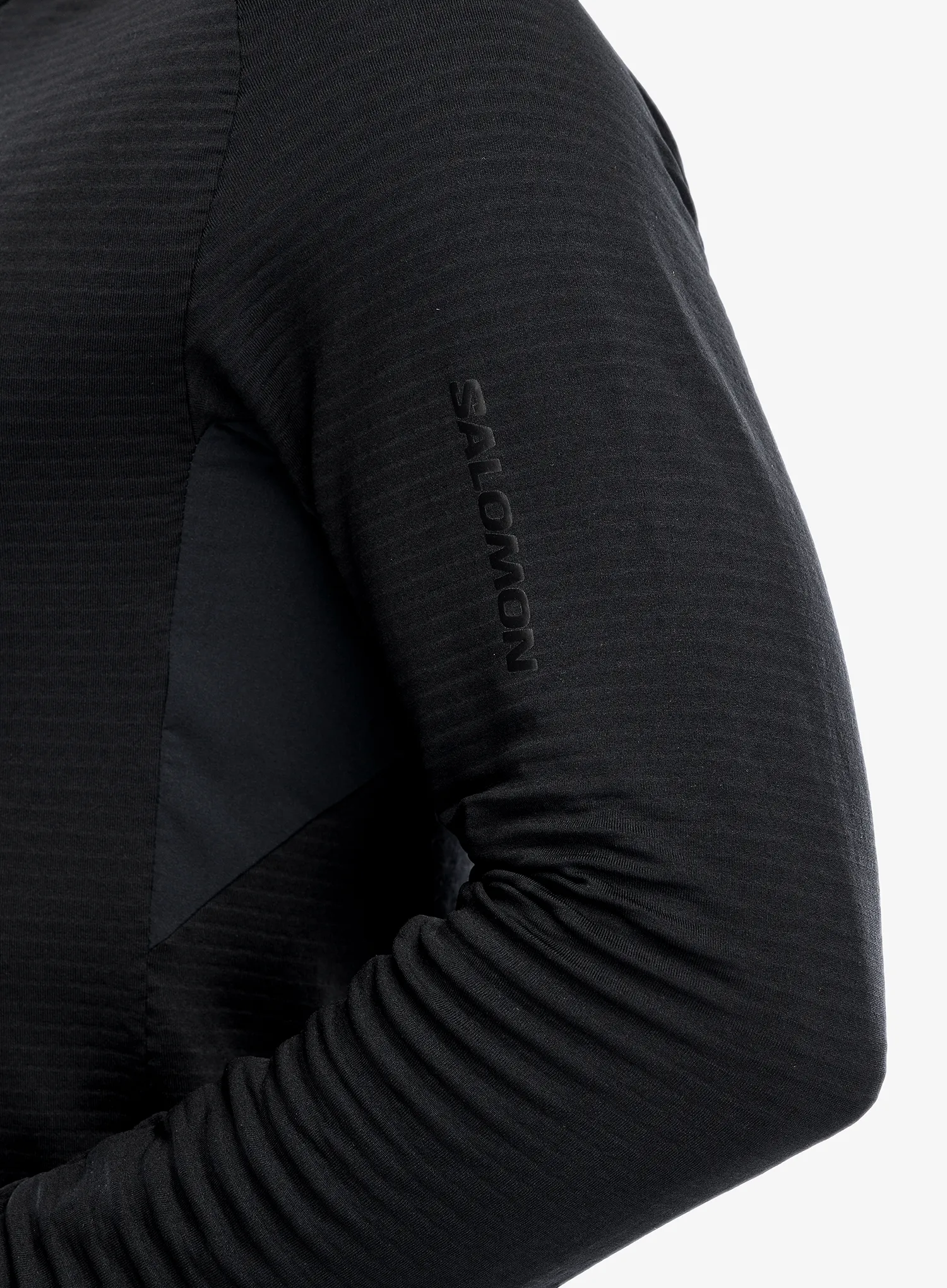 Puloverji brez kapuce Salomon Essential Ltwarm Hz - deep black