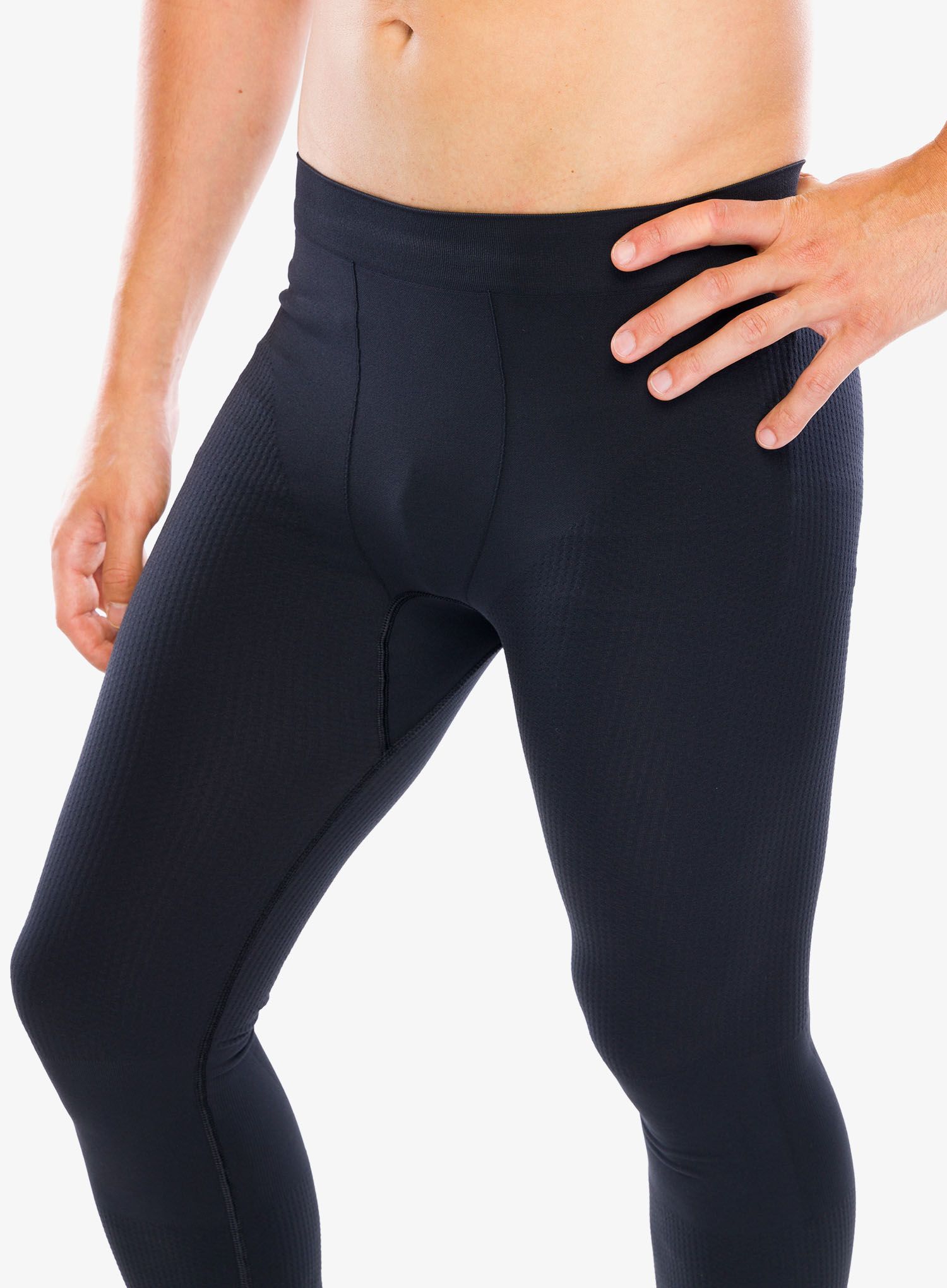 Termo pajkice Salomon Essential Warm Tights - deep black