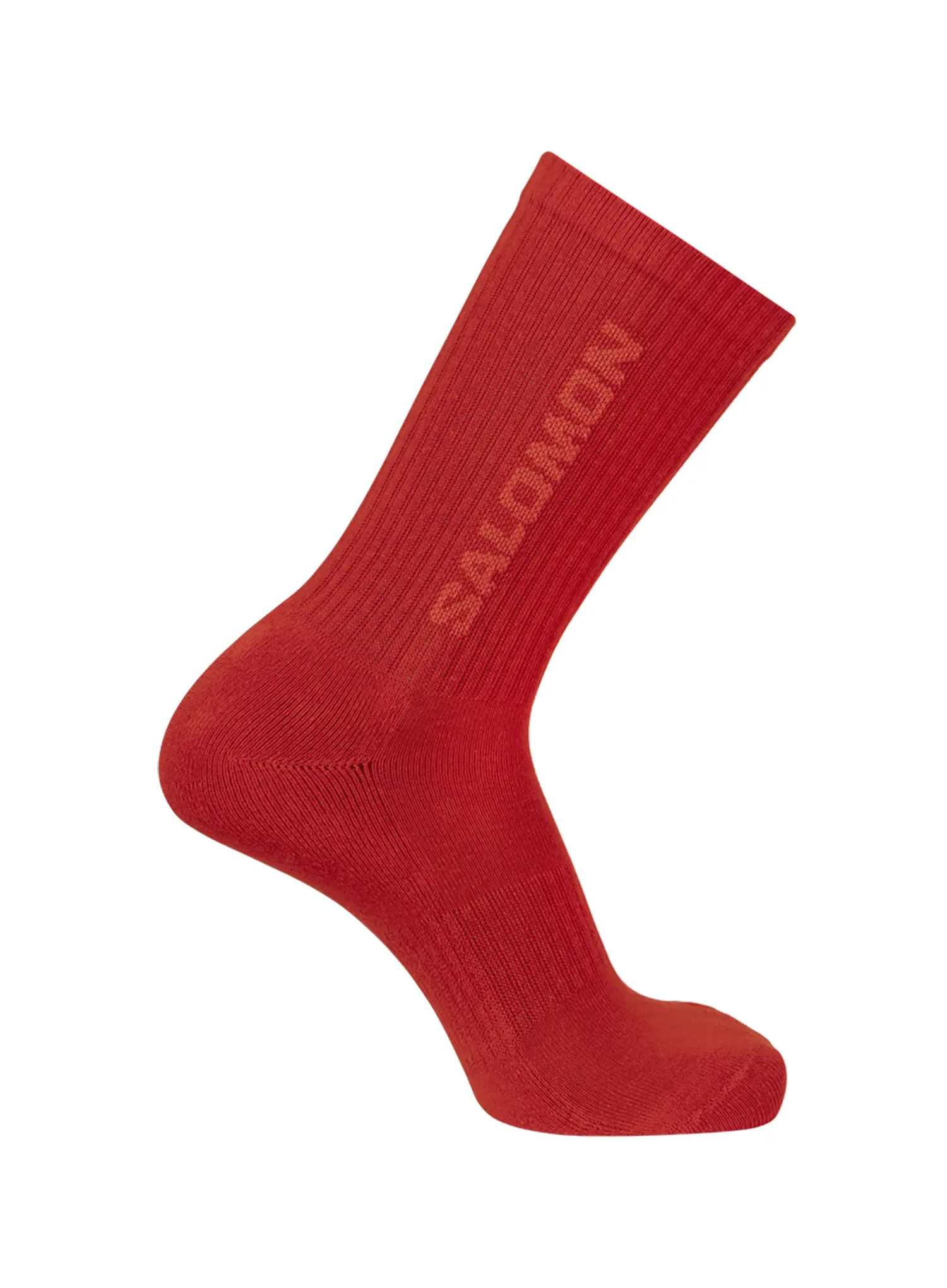 Pohodniške nogavice Salomon Everyday Crew 3Pack - flame scarlet/dark citron
