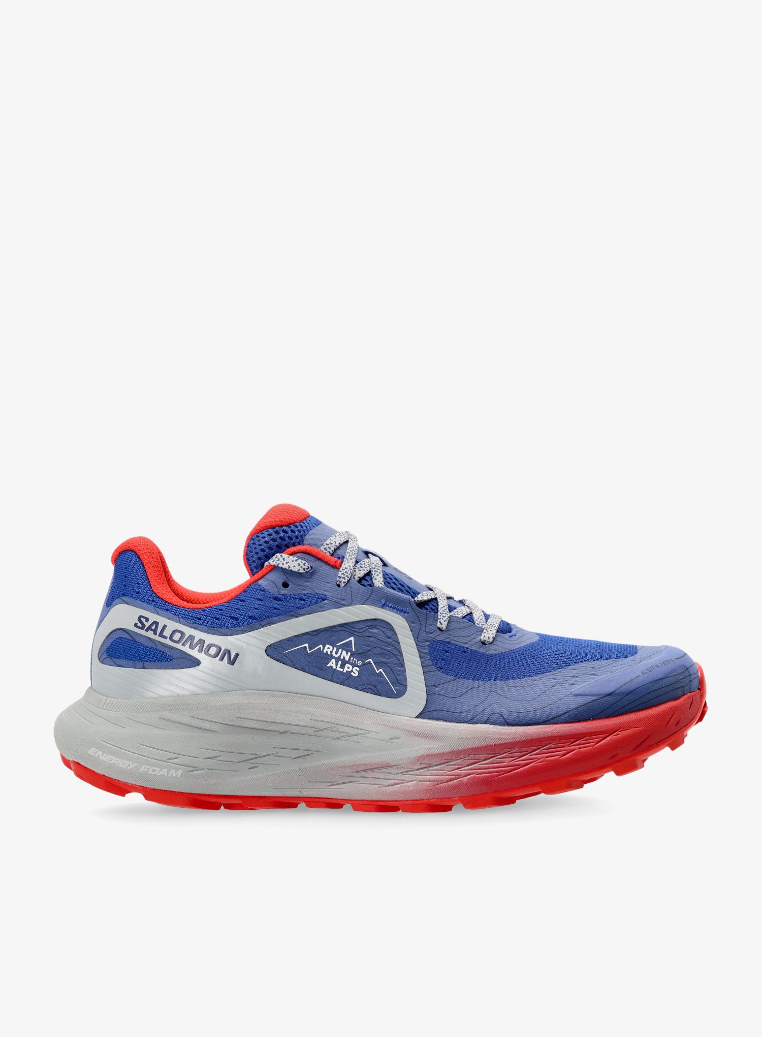 Trail tekaški čevlji Salomon Glide Max Tr Run The Alps - surf/quarry/red