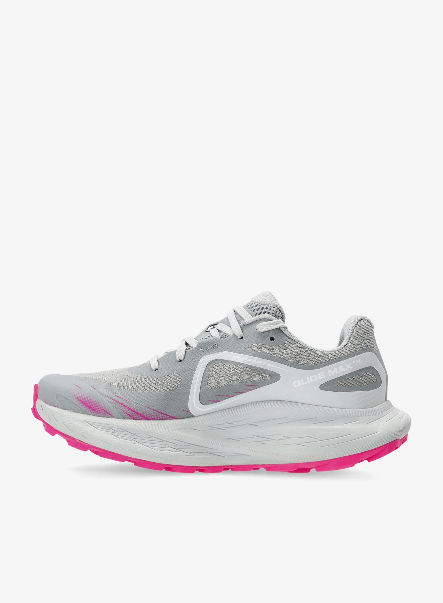 Ženski tekaški čevlji Salomon Glide Max Tr - quarry/blue/pink