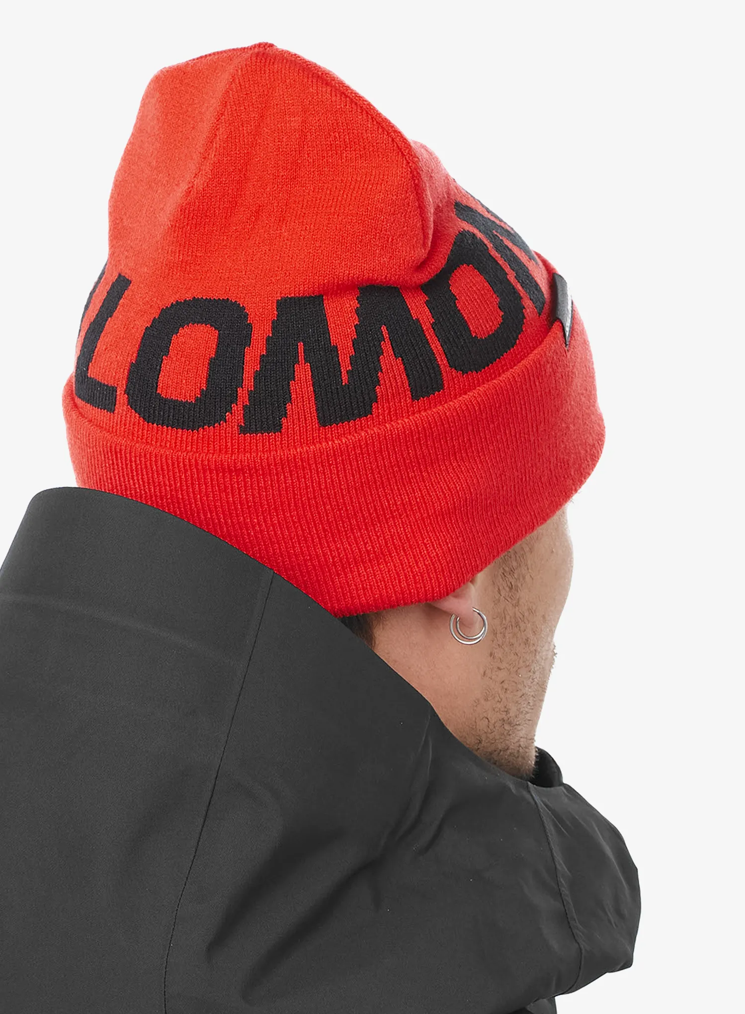 Zimska kapa Salomon Hermitage Beanie - cherry tomato