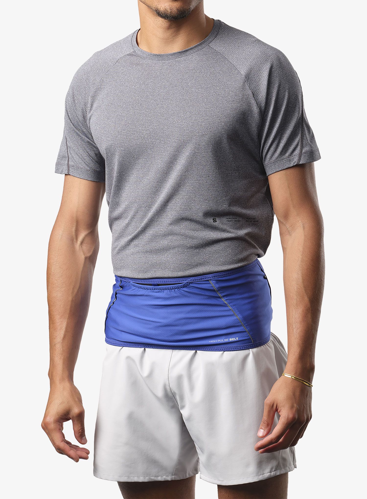 Tekaški pas Salomon High Pulse Belt - surf the web/black