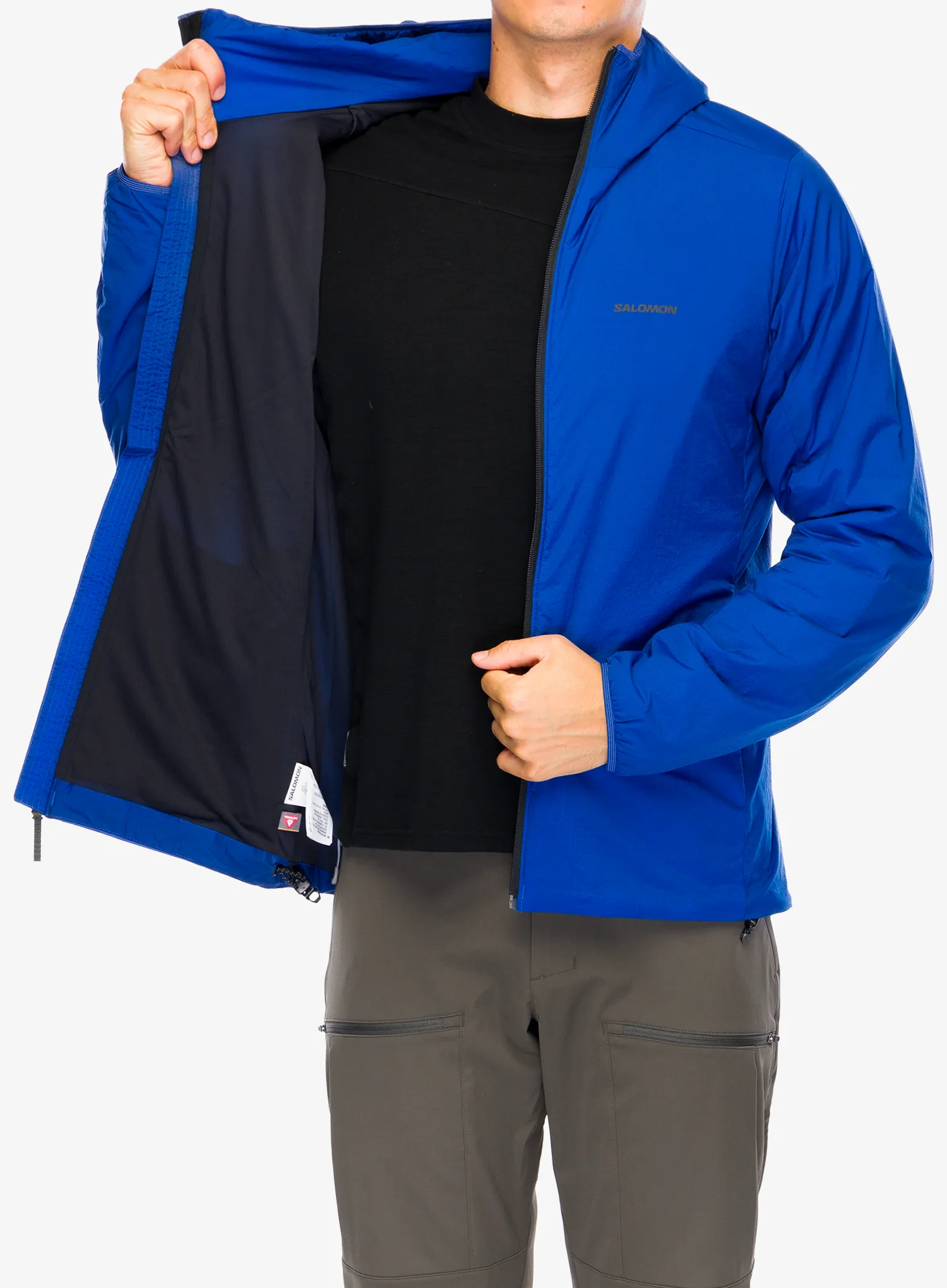 Sintetična jakna Salomon Mountain Flex Jacket HD - surf the web