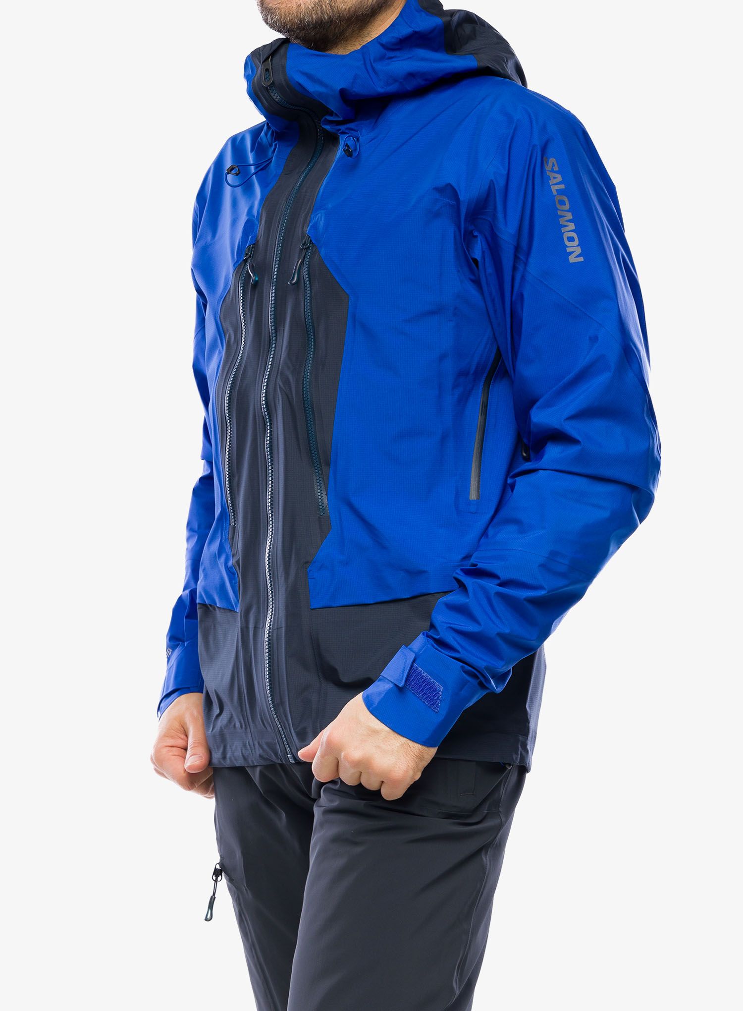 Jakna za turno smučanje Salomon Mtn Gore-Tex 3L Jacket - surf the web