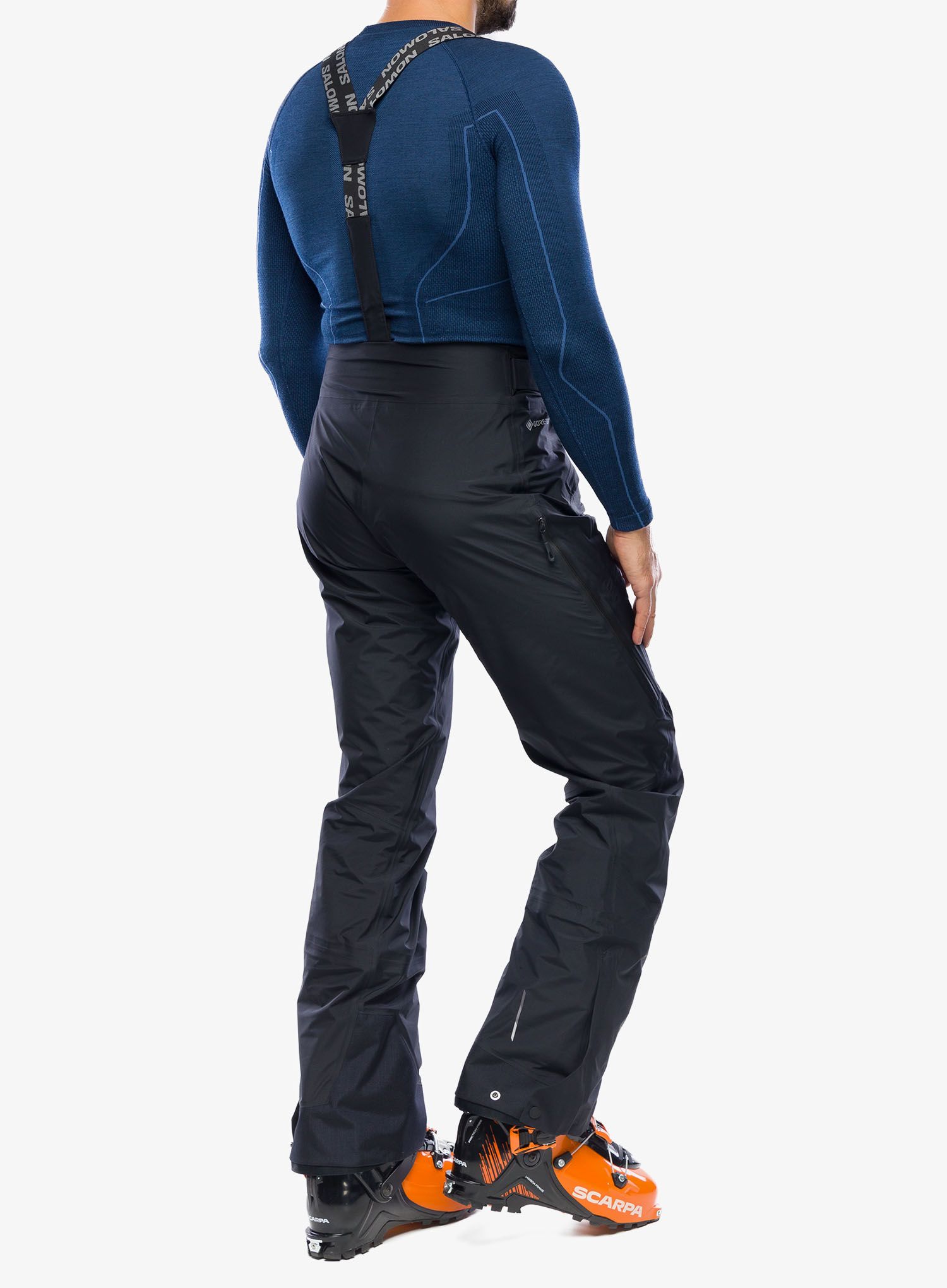 Hlače za turno smučanje Salomon Mtn Gore-Tex 3L Pant - deep black