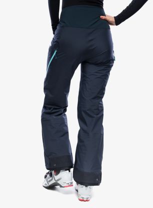 Ženske pohodniške hlače Salomon Mtn Gore-Tex 3L Pants - carbon