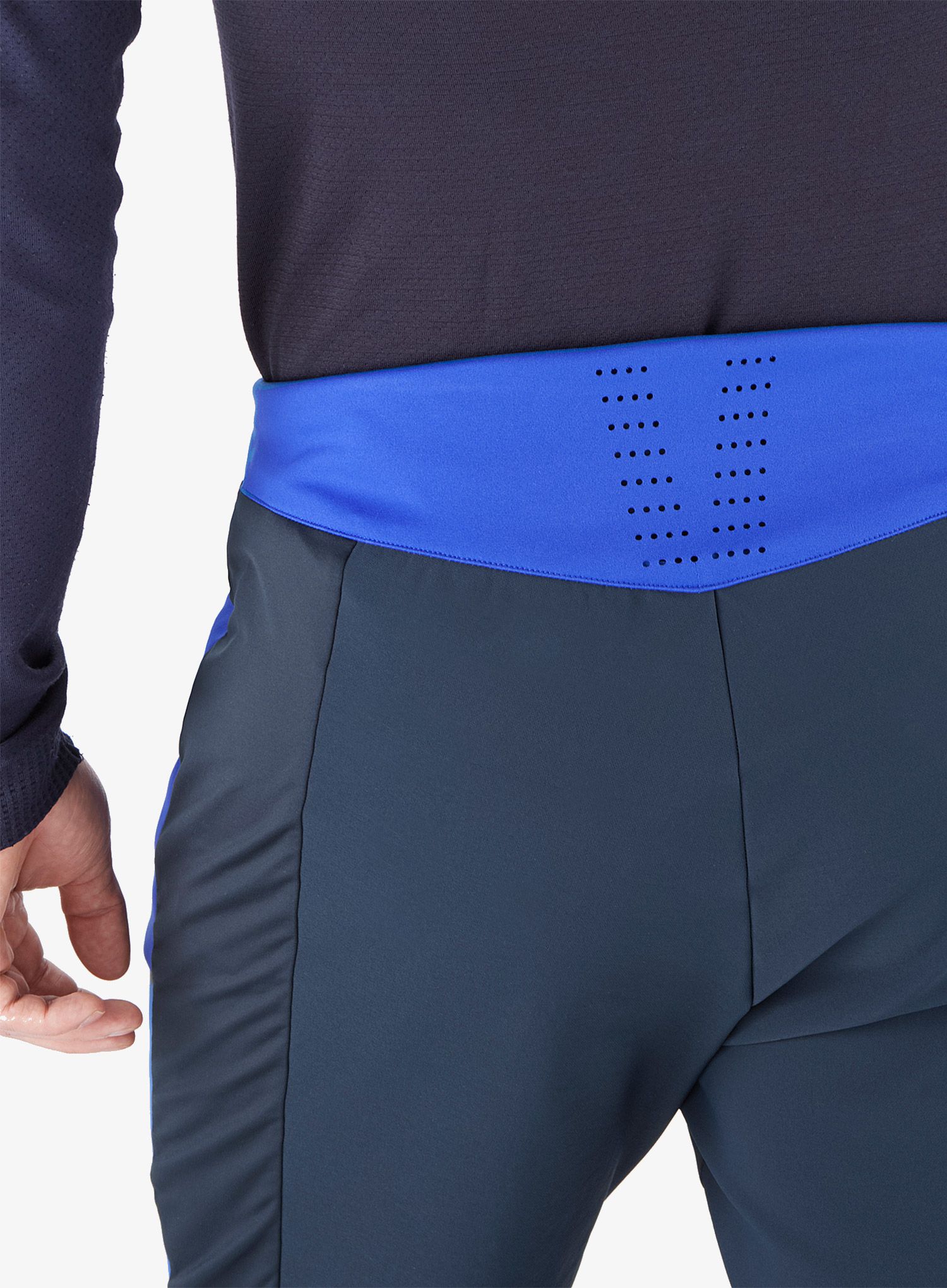 Softshell hlače Salomon Mtn Softshell Pant - surf the web/carbon