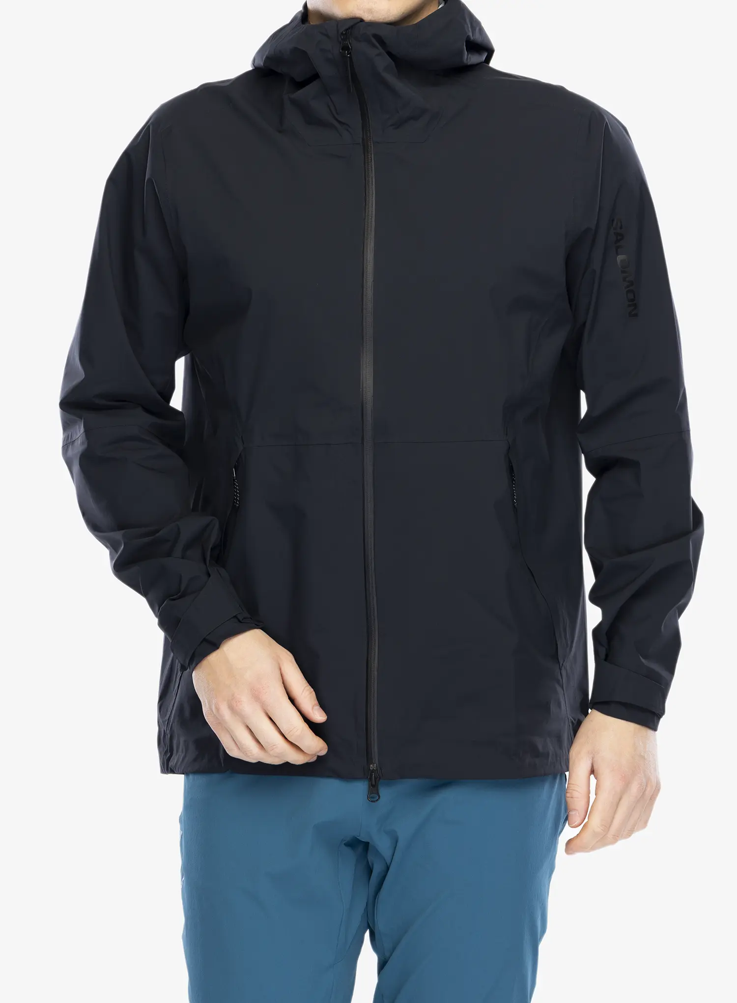 Nepremočljiva jakna Salomon Outerpath Jacket - deep black