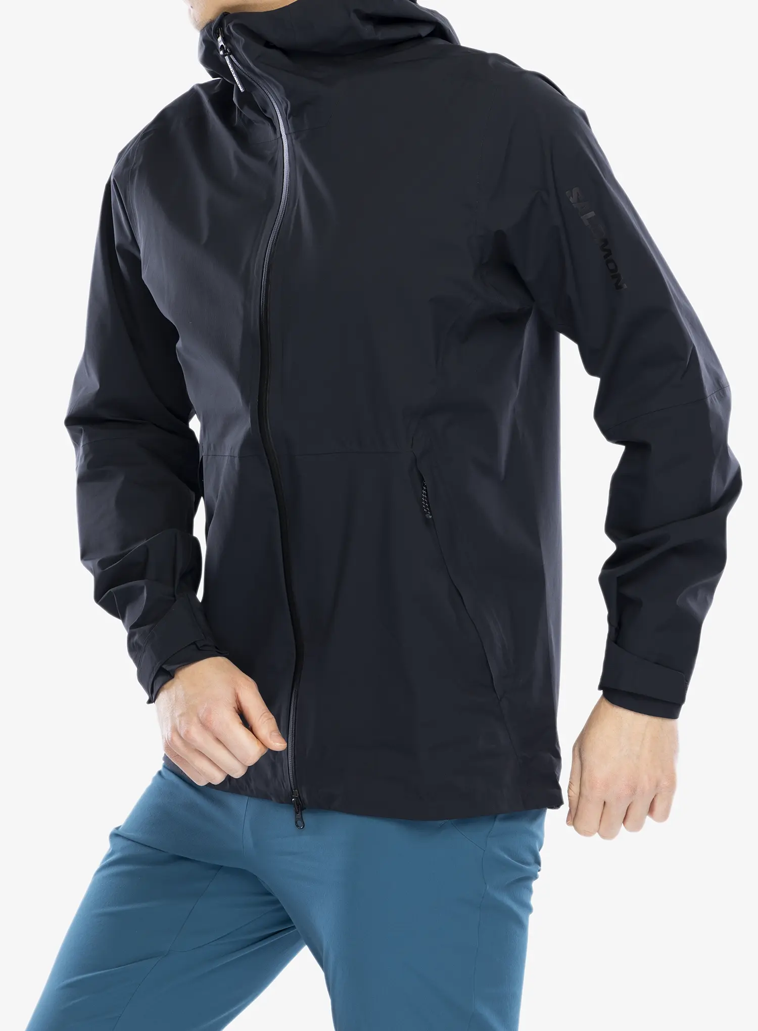 Nepremočljiva jakna Salomon Outerpath Jacket - deep black