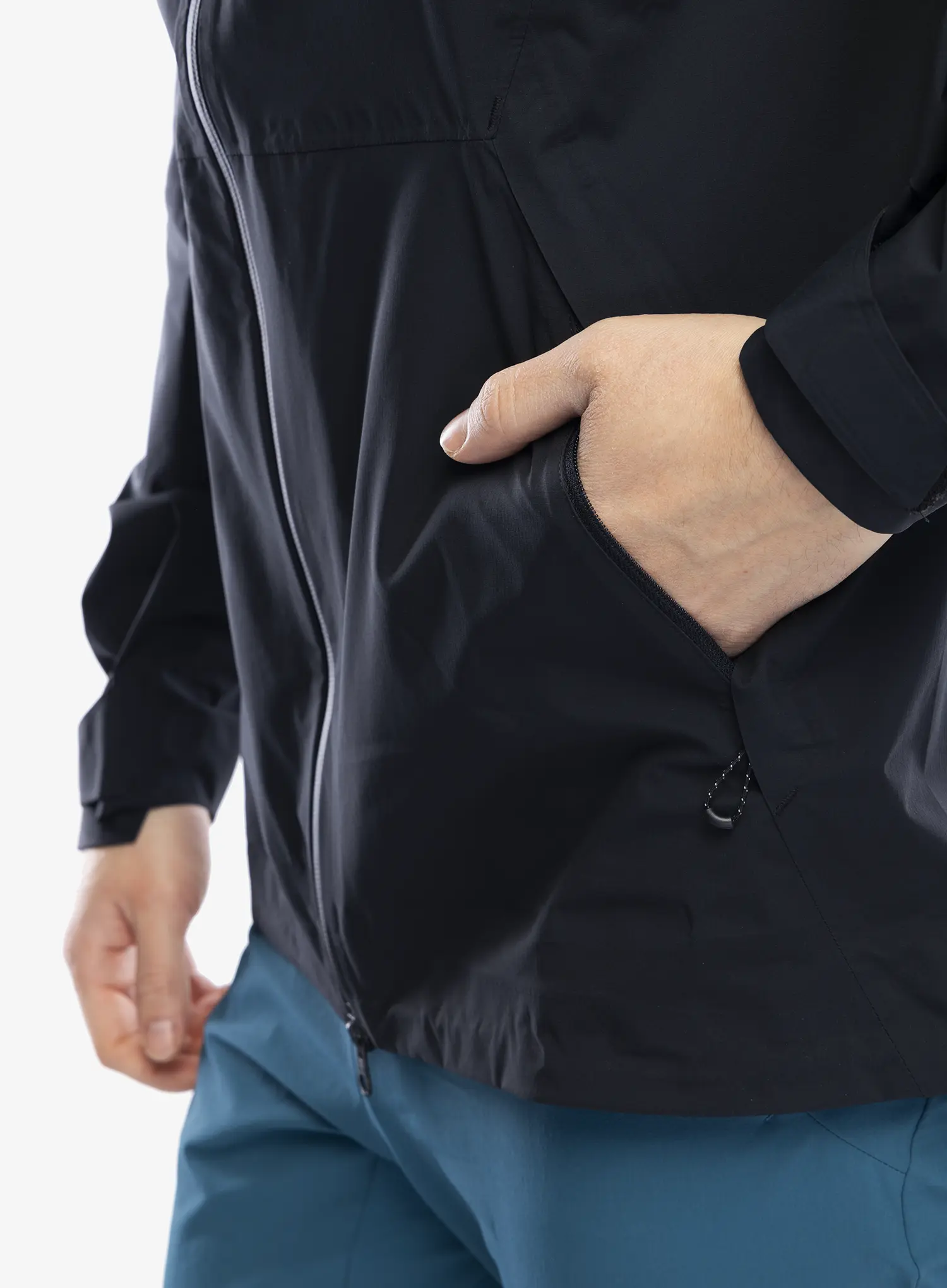 Nepremočljiva jakna Salomon Outerpath Jacket - deep black