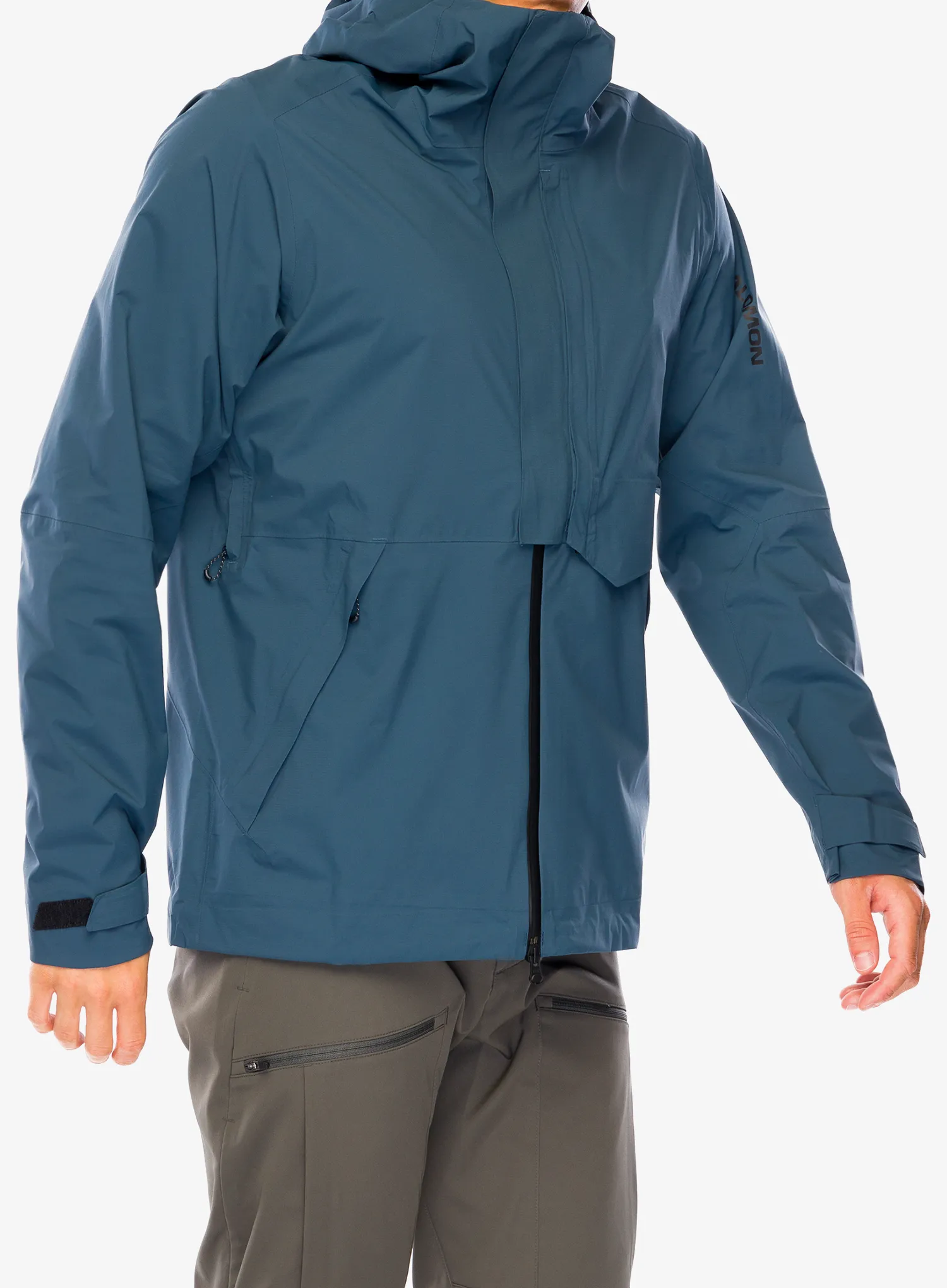 Nepremočljiva jakna Salomon Outerpath Pro Jacket - midnight navy