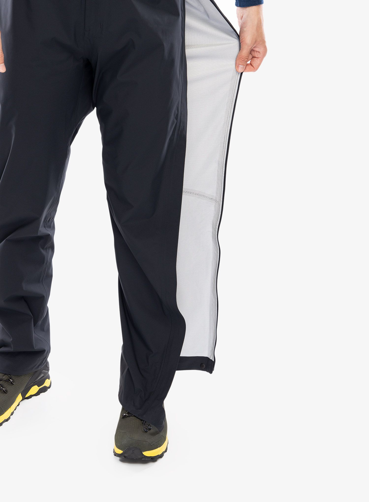 Nepremočljive hlače Salomon Outerpath WP Pants - deep black