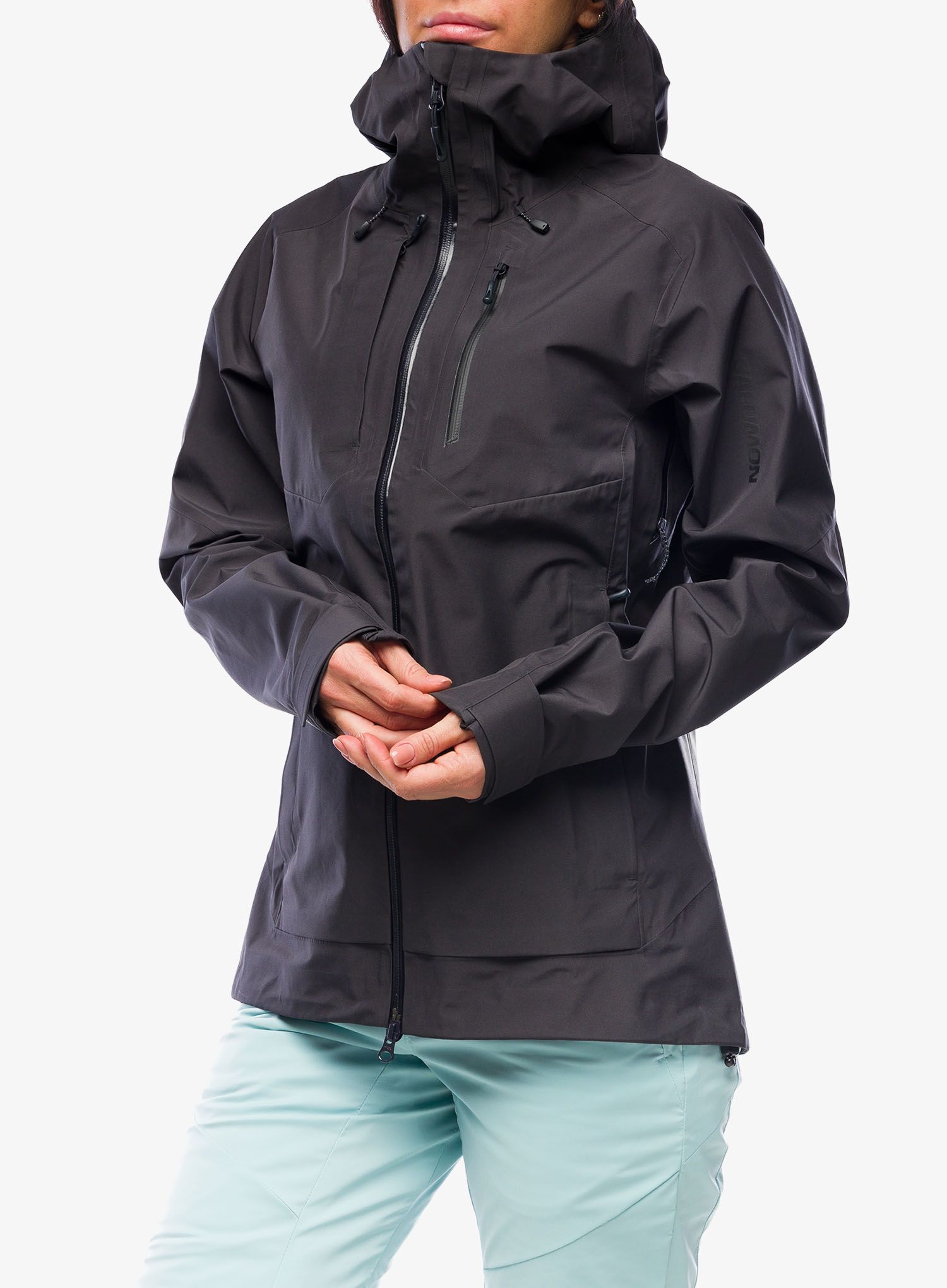 Ženska hardshell jakna Salomon Outline 3L GTX Shell - phantom