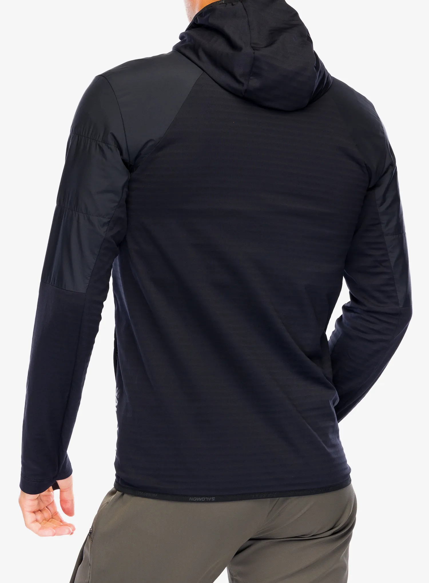 Hibridna jakna Salomon Outline As Hybrid - deep black