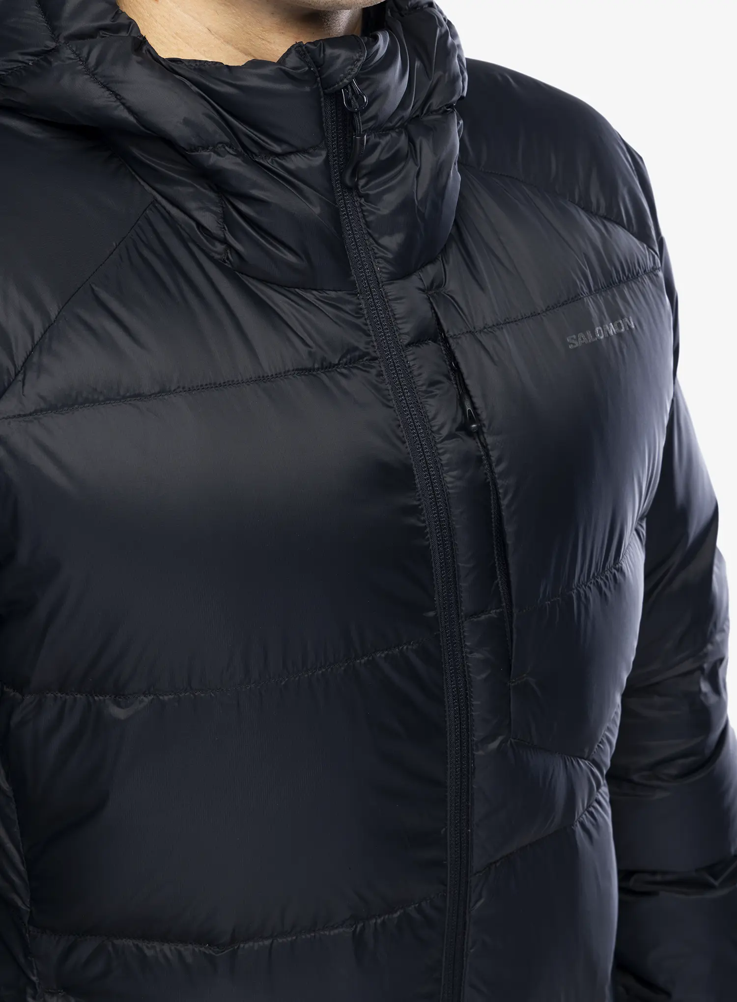 Puhovka Salomon Outline Down Jkt - deep black