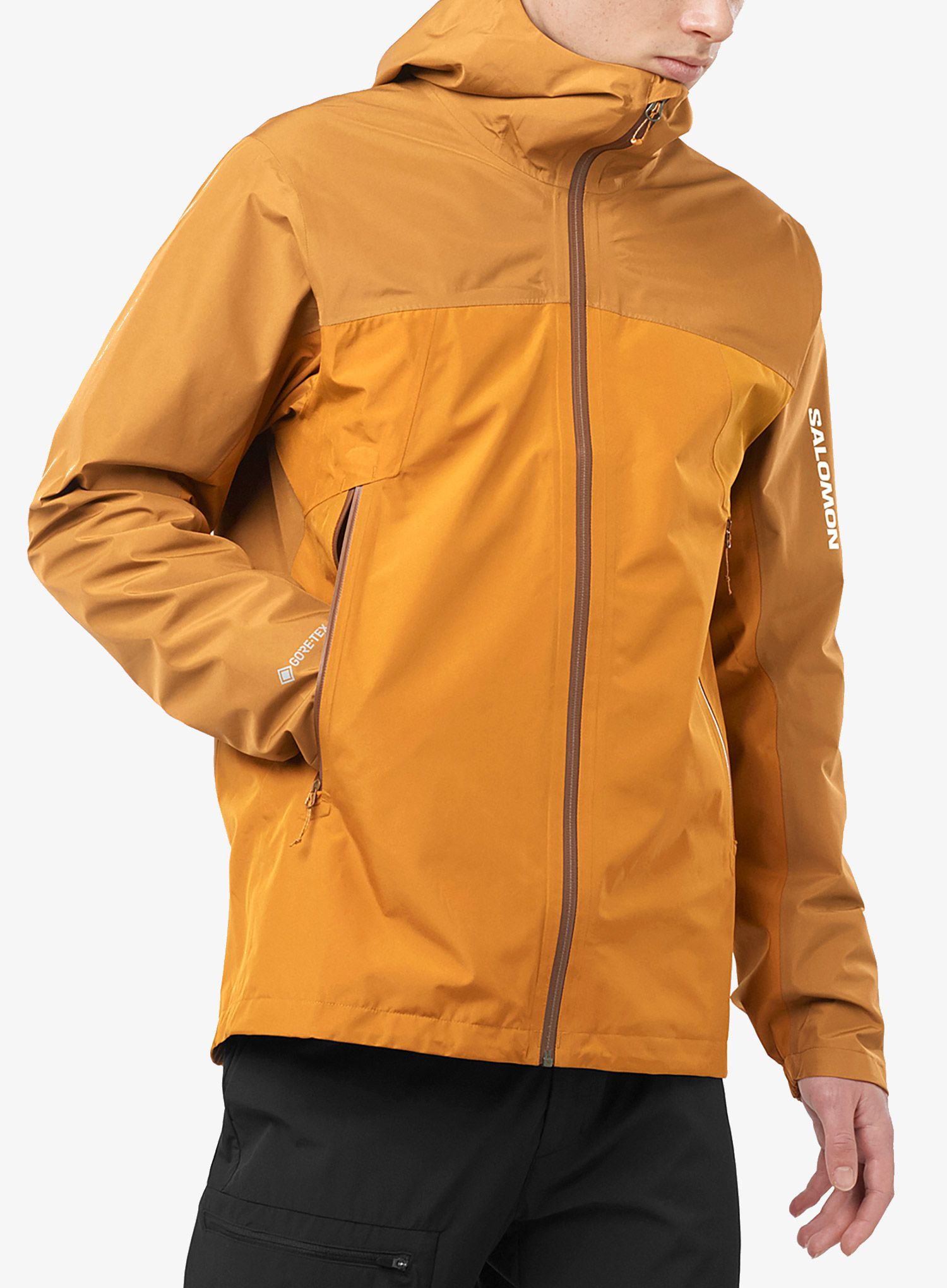 Nepremočljiva jakna Salomon Outline GTX 2.5 L Jacket - rubber