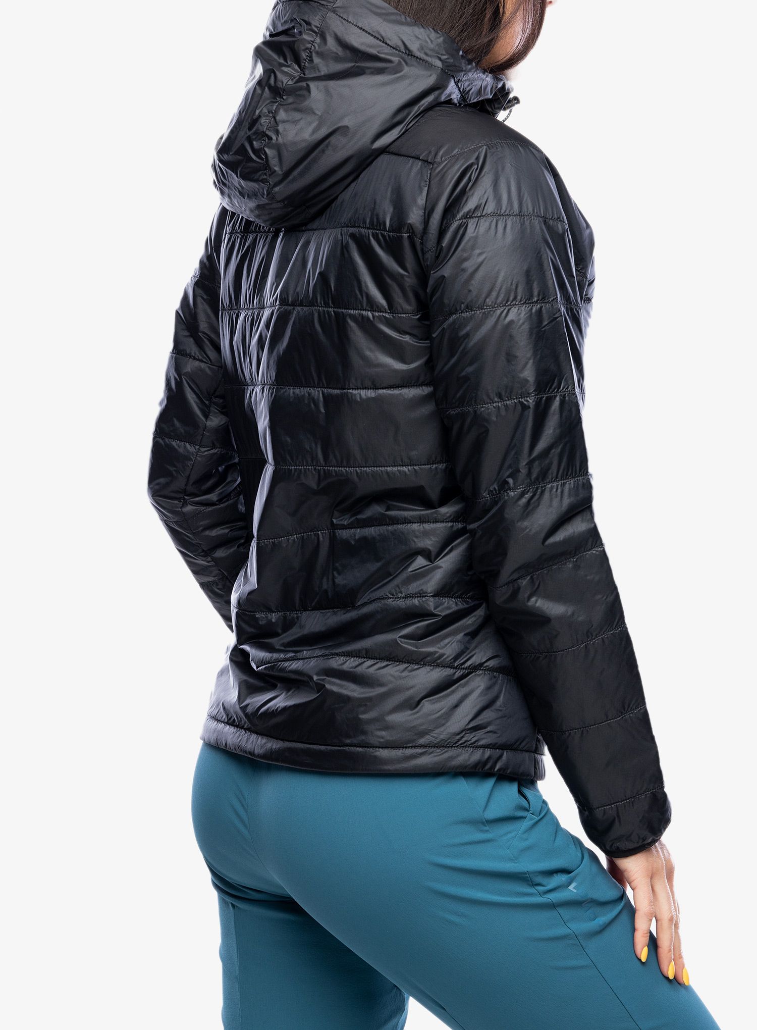 Ženska sintetična jakna Salomon Outline HD Insul Jkt - deep black