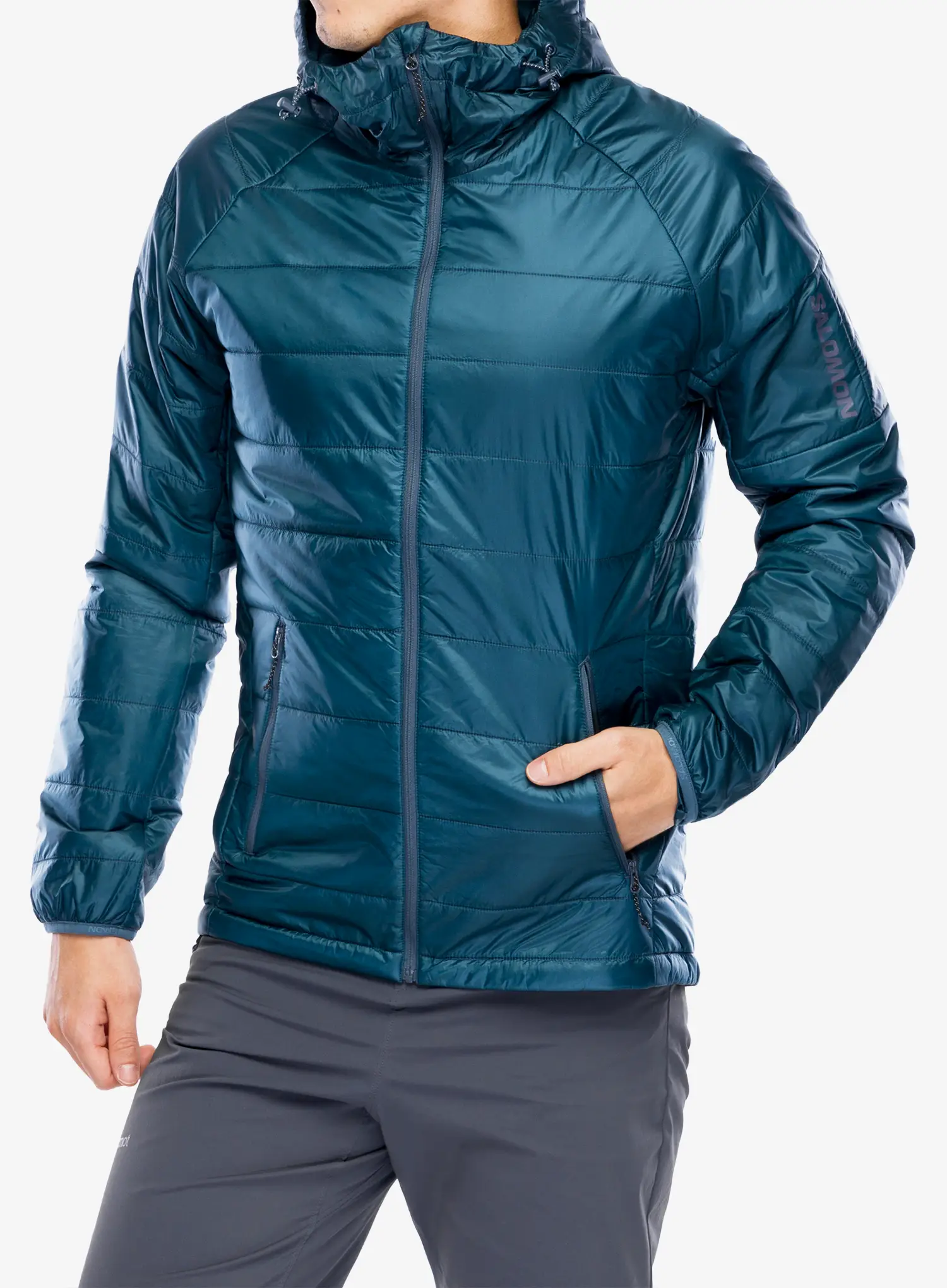 Sintetična jakna Salomon Outline HD Jacket - midnight navy