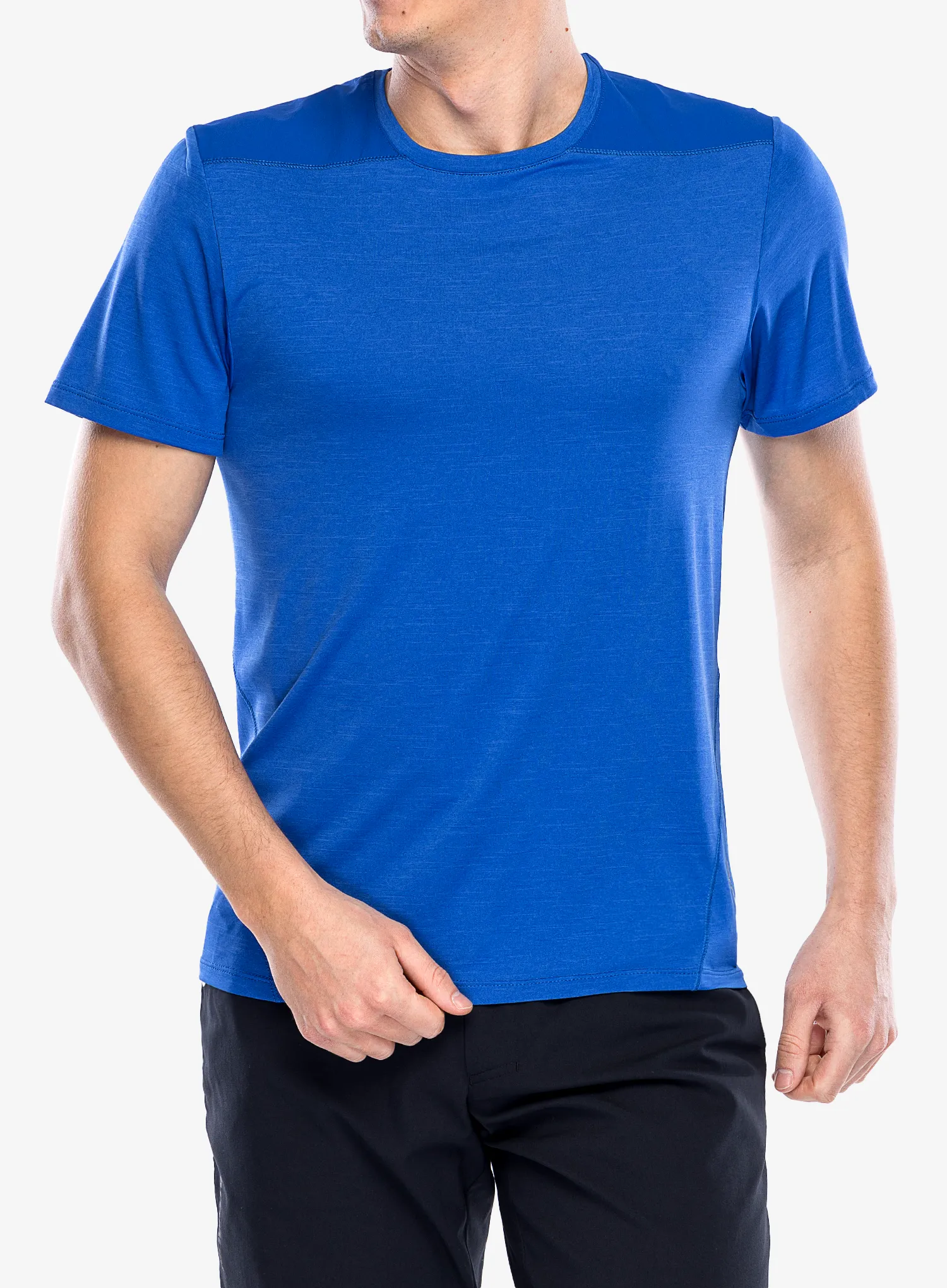 Športna majica Salomon Outline SS Tee - surf the web