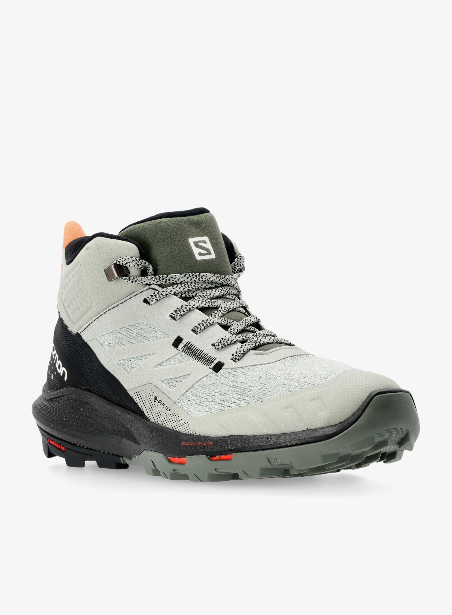 Moški pohodniški čevlji Salomon Outpulse Mid GTX - wrought iron/black