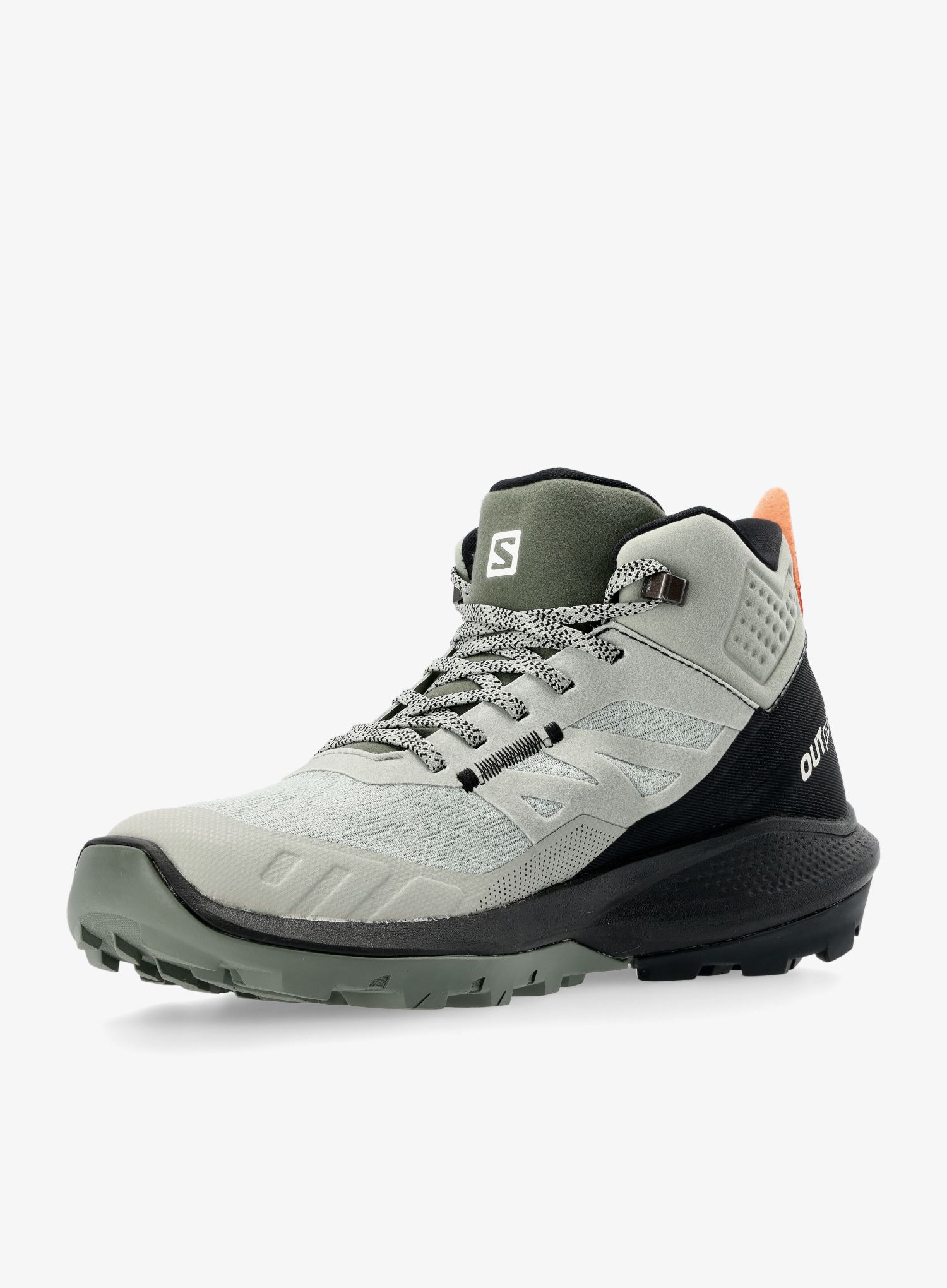 Moški pohodniški čevlji Salomon Outpulse Mid GTX - wrought iron/black