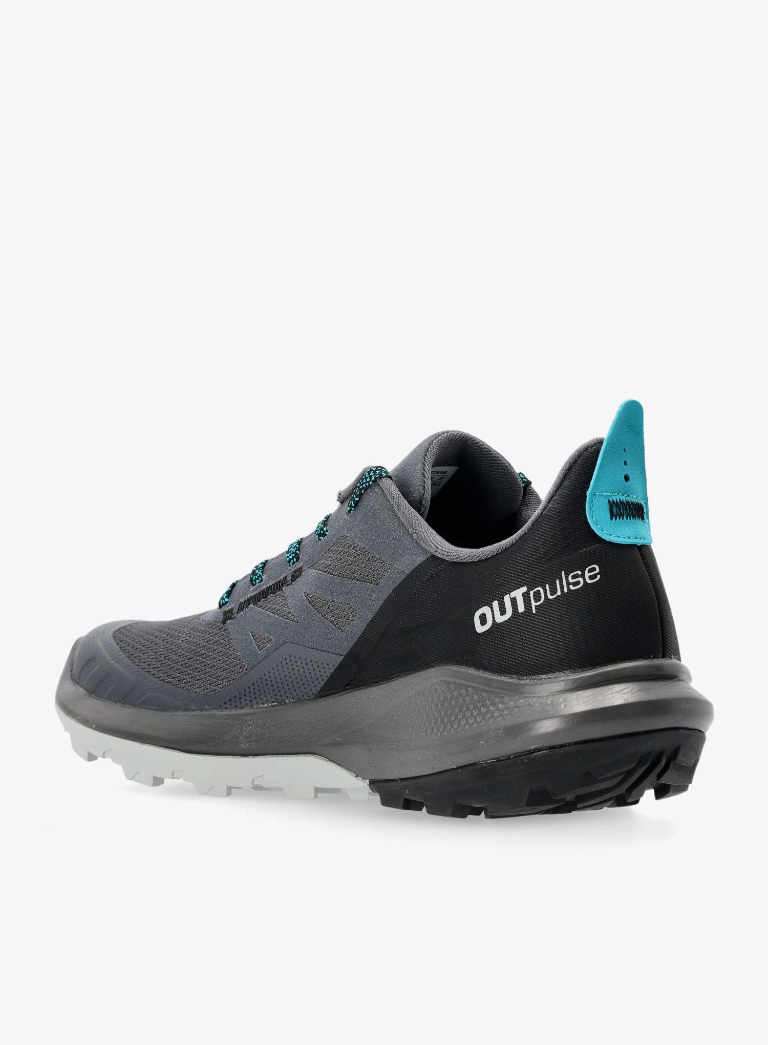 Pohodniški čevlji Salomon Outpulse - ebony/black/algiers blue
