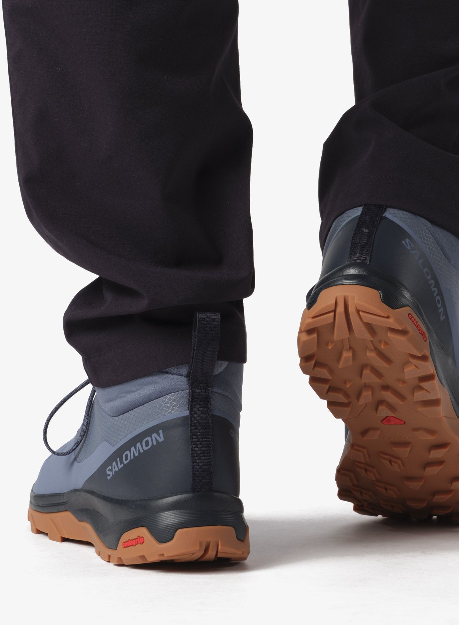 Outdoor čevlji Salomon Outsnap CSWP - bering sea/carbon/gum