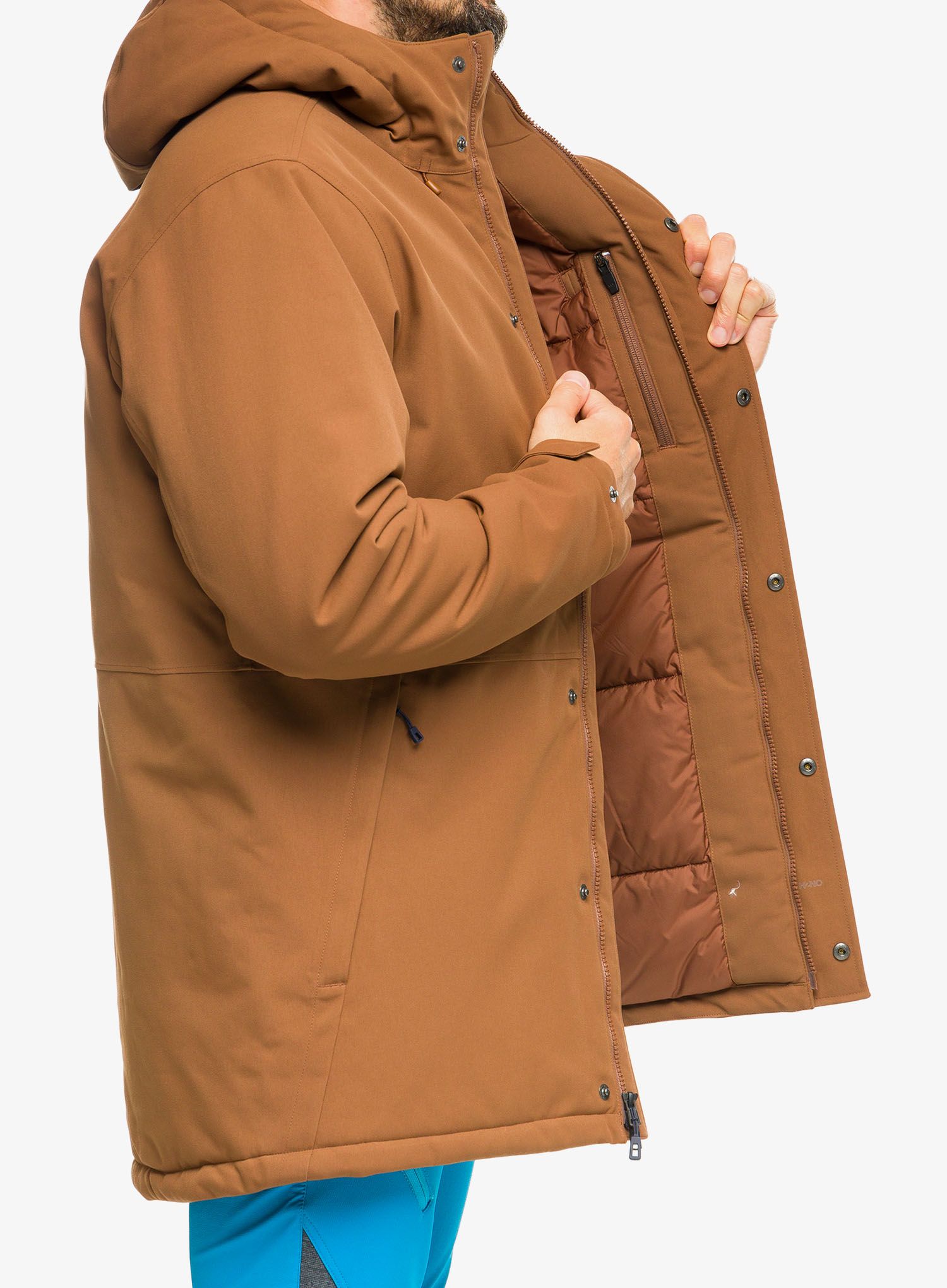 Zimska jakna Patagonia Lone Mountain Parka - moose brown