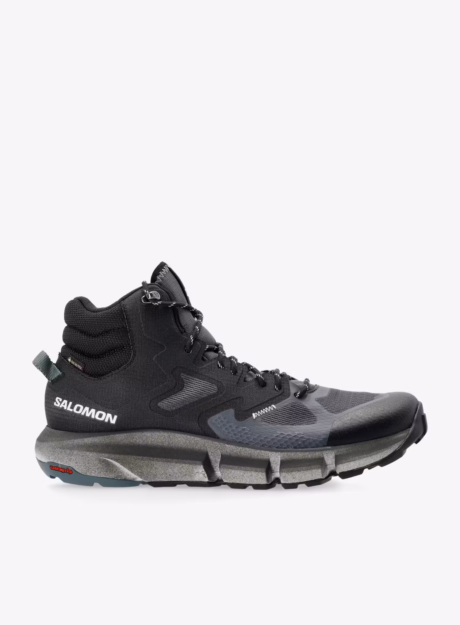 Moški pohodniški čevlji Salomon Predict Hike MID GTX - ebony/black