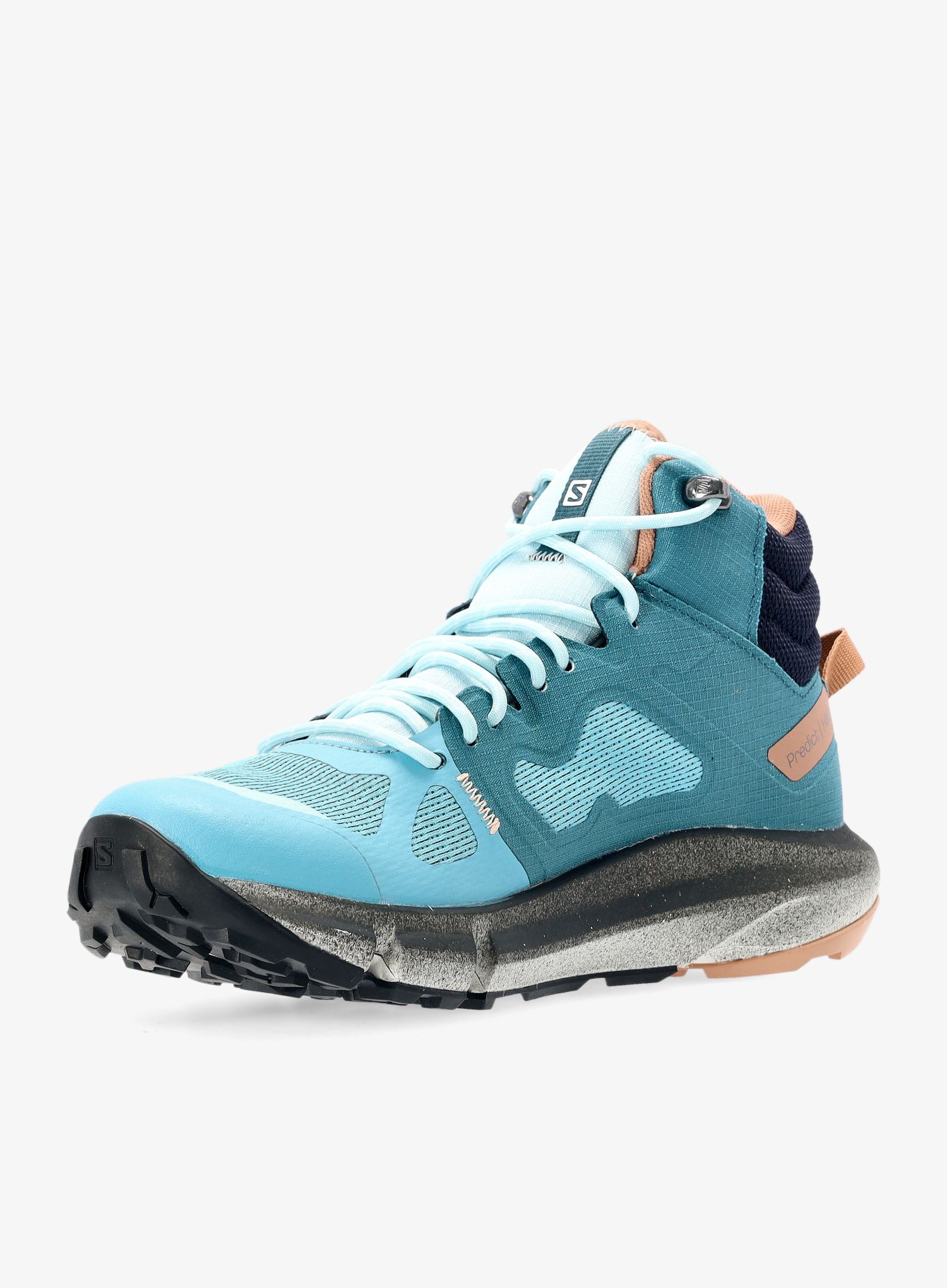 Ženski GORE-TEX čevlji Salomon Predict Hike MID GTX - mallard blue