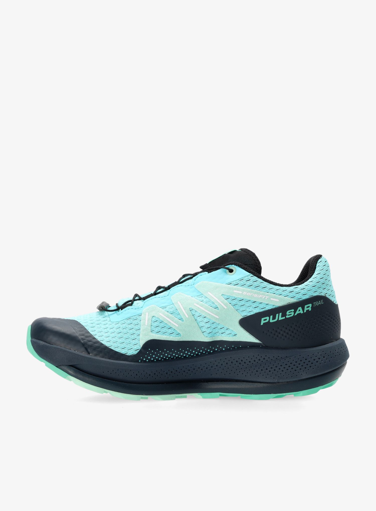 Ženski tekaški čevlji Salomon Pulsar Trail - blra/carbon/yucc