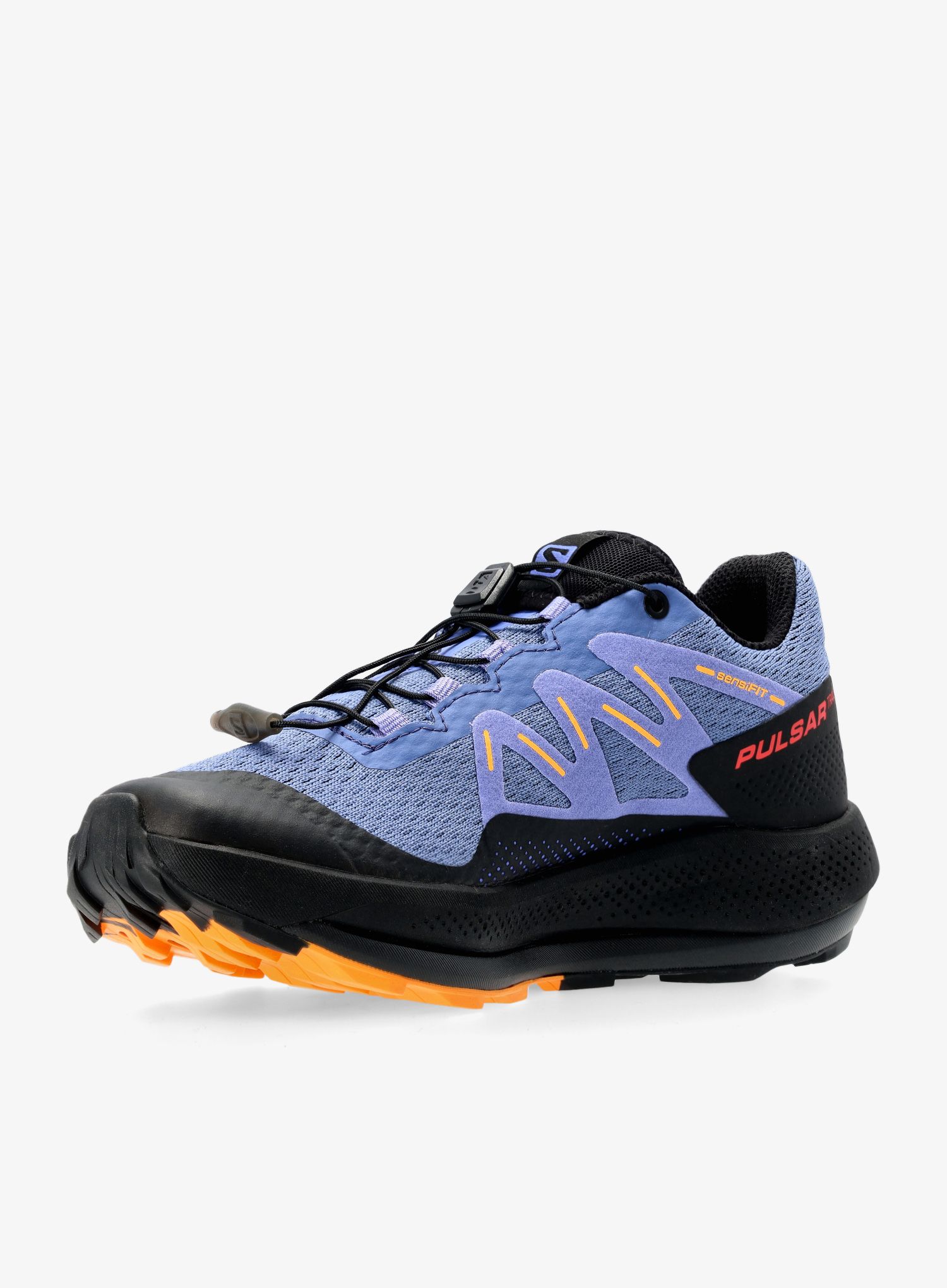 Ženski tekaški čevlji Salomon Pulsar Trail - velvet morning/blk/orange