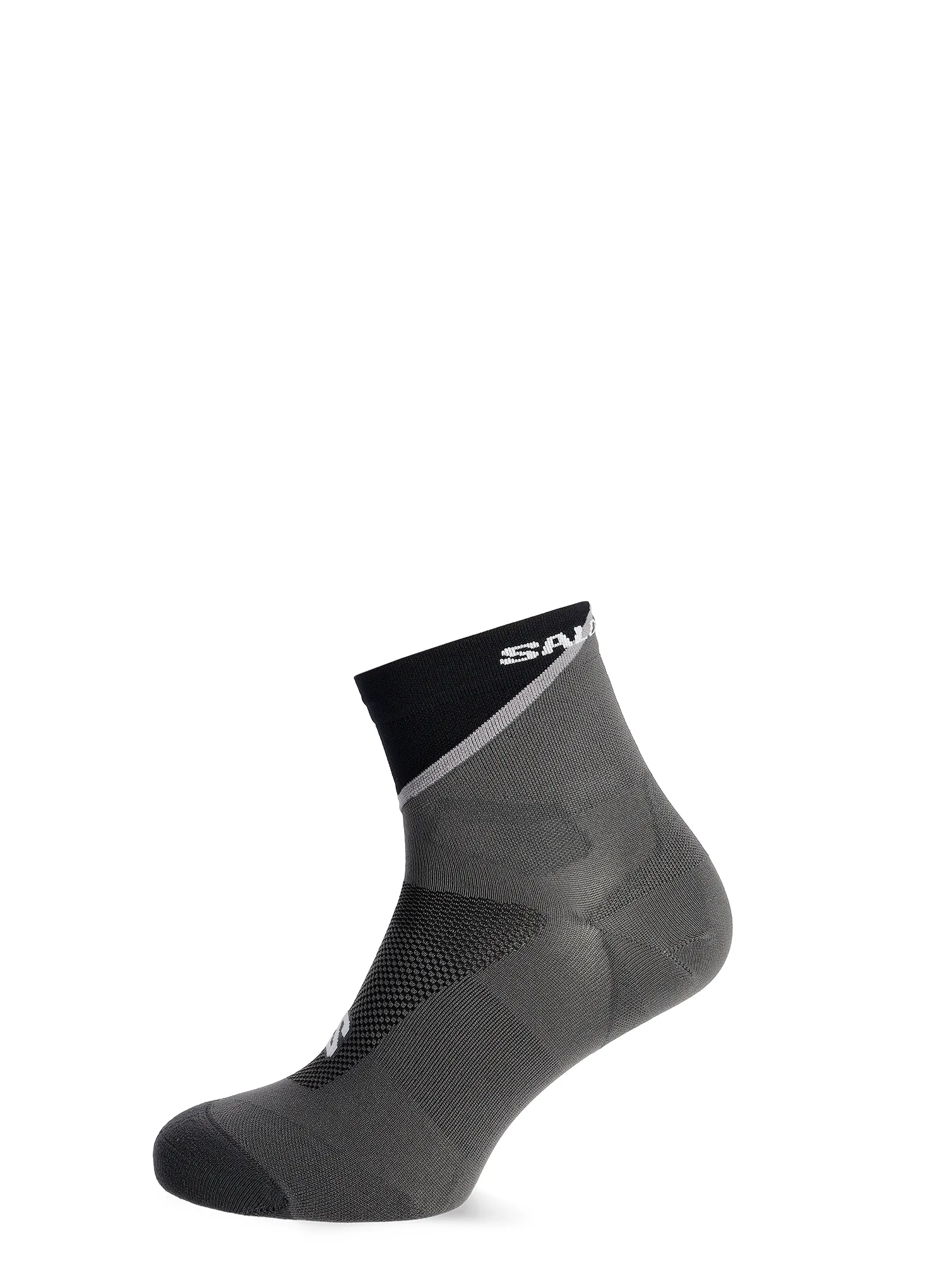 Tekaške nogavice Salomon Pulse Ankle - black/monument/magnet